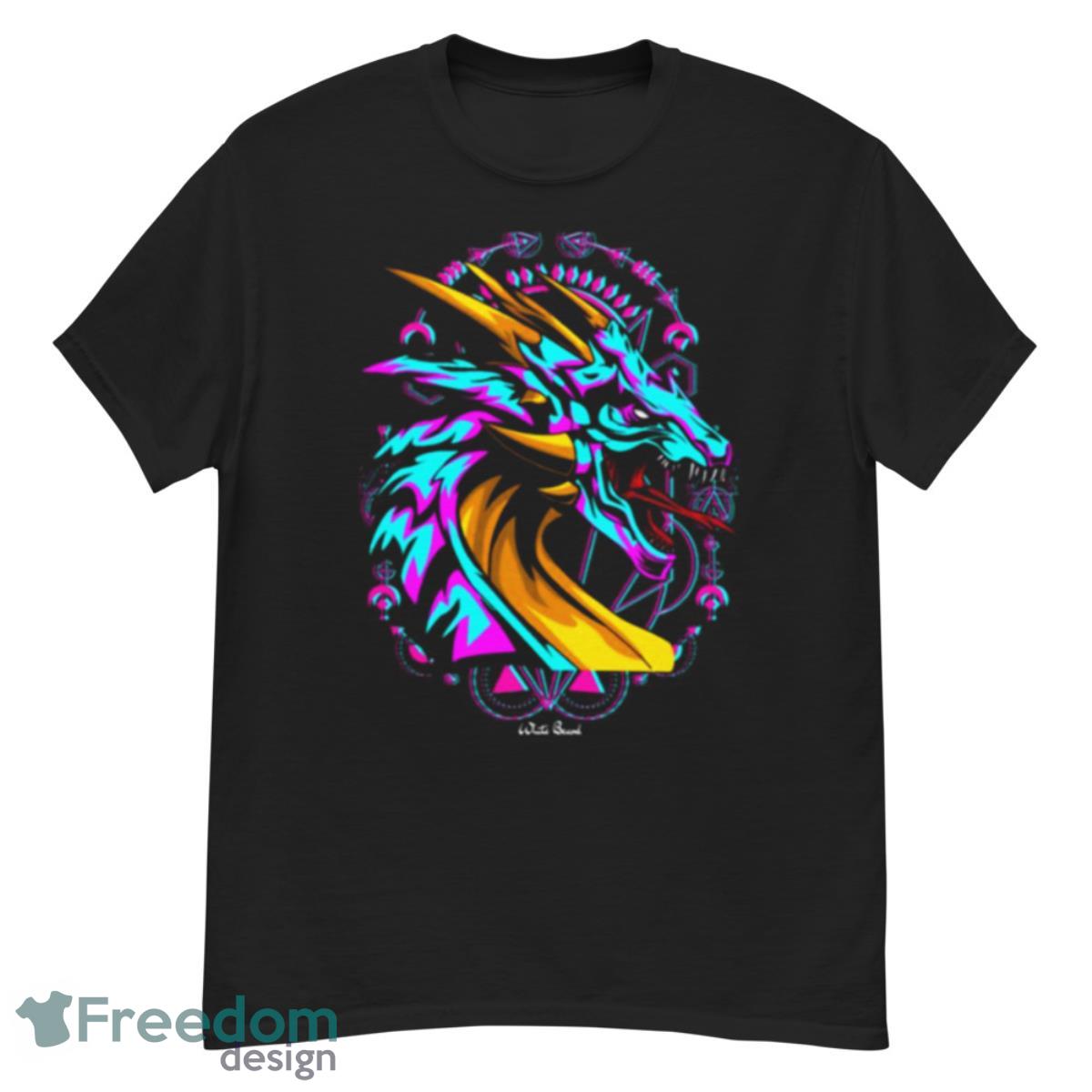 Dragon Glitch Pop Shirt - G500 Men’s Classic T-Shirt