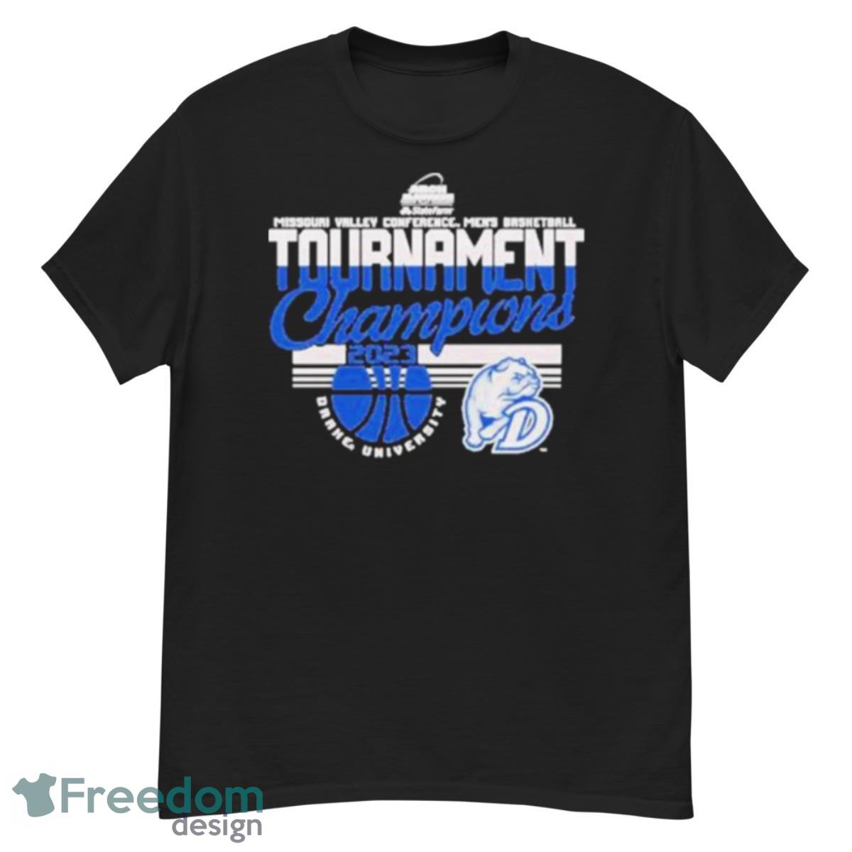 Drake University Men’s Basketball 2023 MVC Tournament Champions Shirt - G500 Men’s Classic T-Shirt