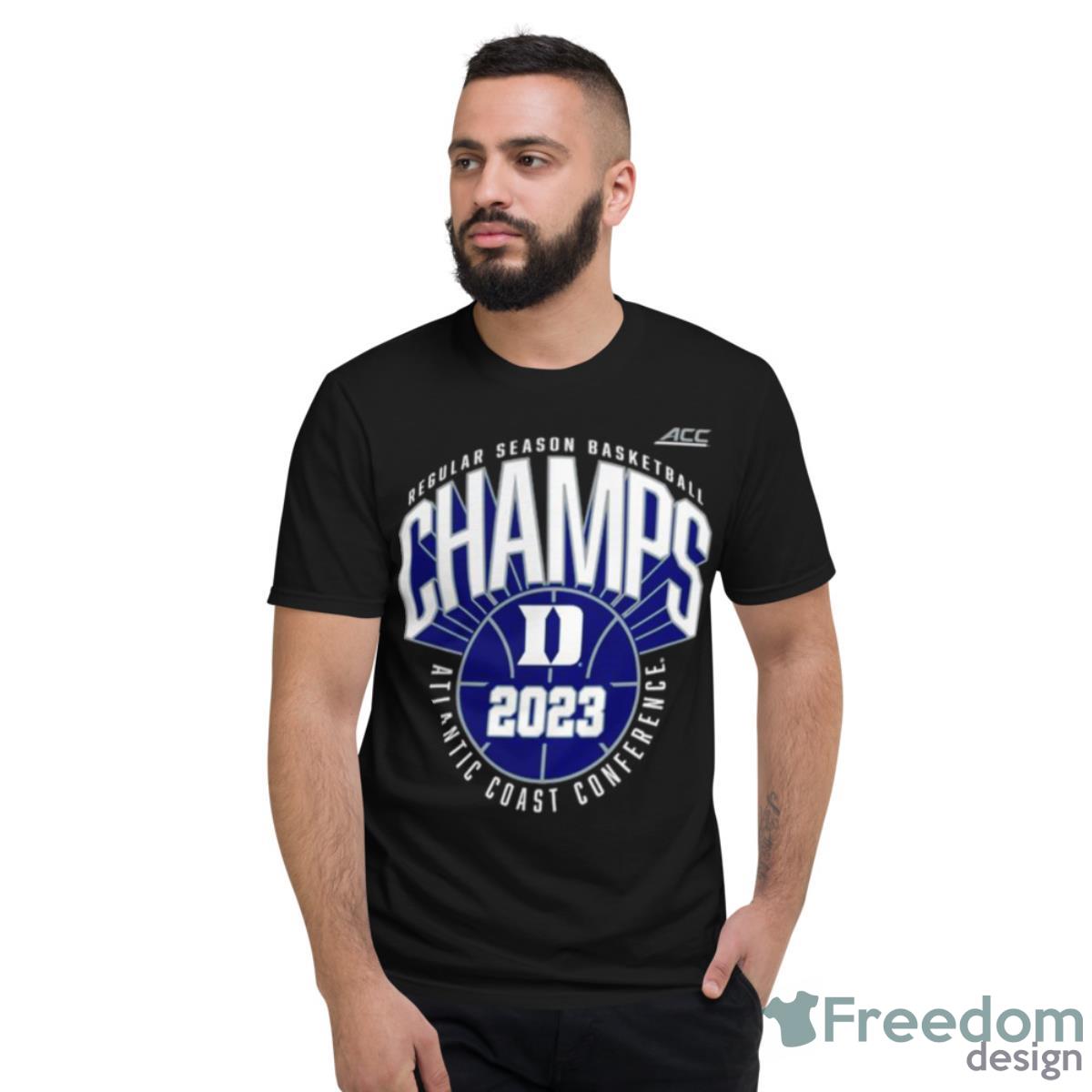 Duke Blue Devils 2023 ACC Men’s Basketball Regular Season Champions Shirt image Duke Blue Devils 2023 ACC Men’s Basketball Regular Season Champions Shirt