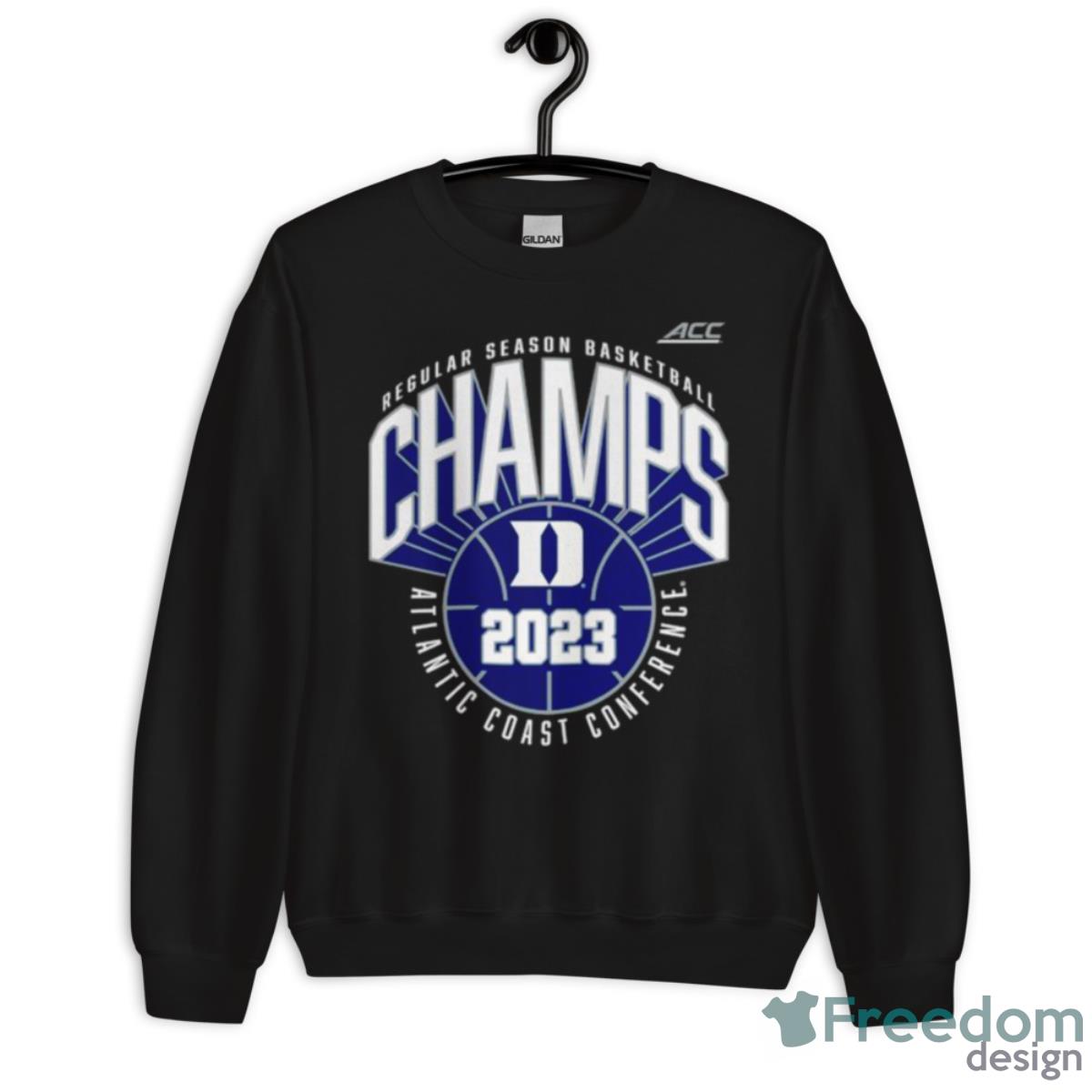 Duke Blue Devils 2023 ACC Men’s Basketball Regular Season Champions Shirt