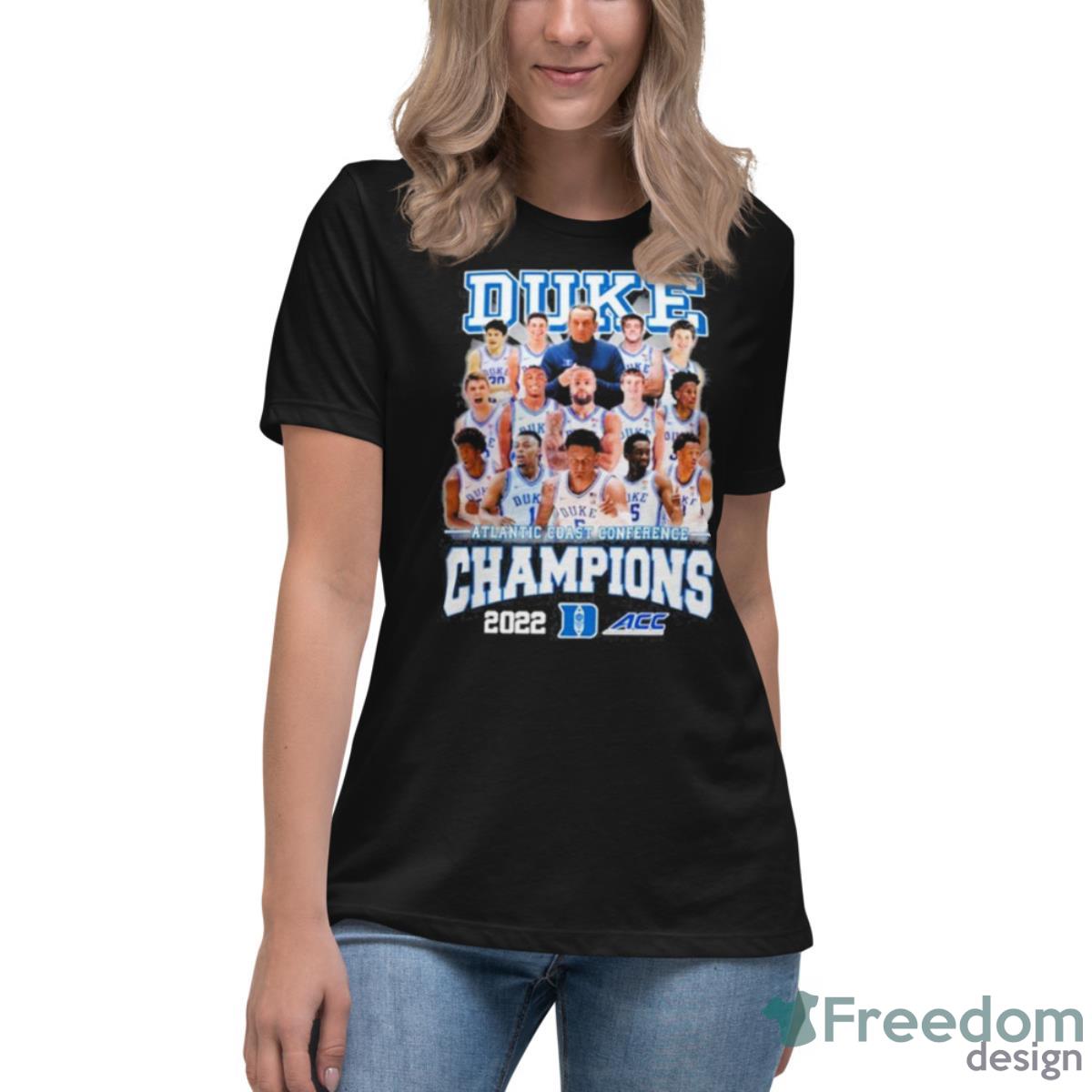Duke Men’s Basketball Atlantic Coast Conference Champions 2023 Acc Shirt Product Photo 6 Duke Men’s Basketball Atlantic Coast Conference Champions 2023 Acc Shirt Product Photo 6