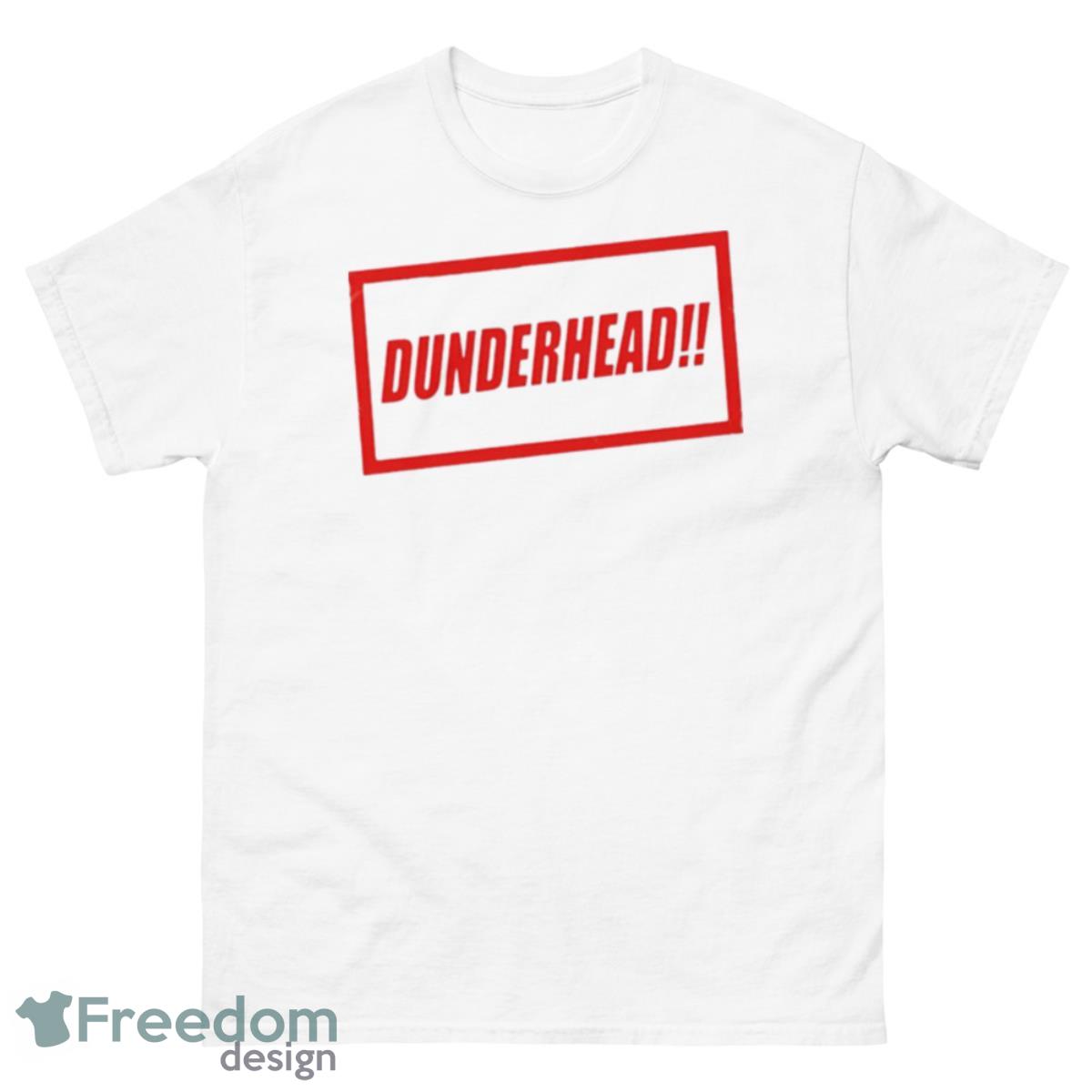 Dunderhead Shirt - 500 Men’s Classic Tee Gildan