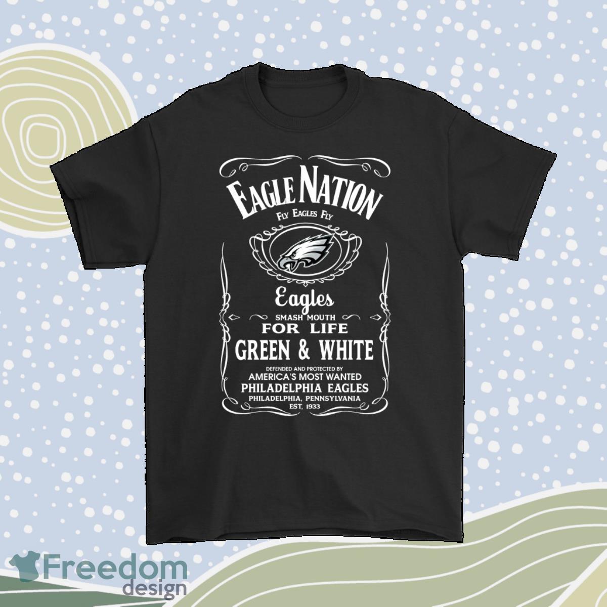 Eagle Nation Fly Eagles Fly Football Philadelphia Eagles Slogan Shirt Product Photo 1