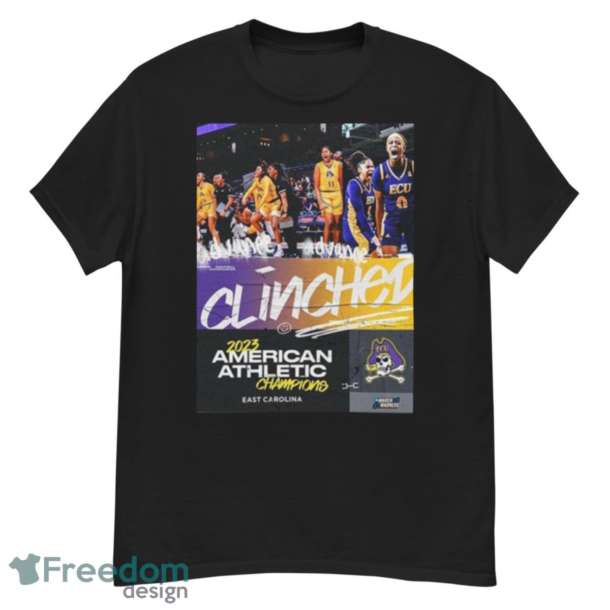 East Carolina Pirates Womens Basketball Are 2023 American Athletic Conference Champions Shirt - G500 Men’s Classic T-Shirt