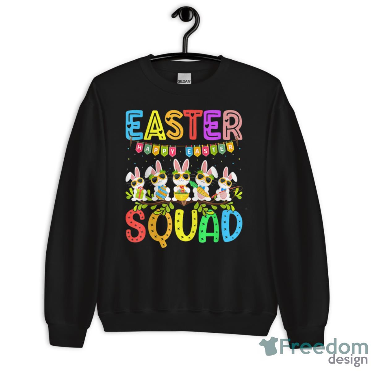 Easter Squad Bunny Rabbit Happy Easter Day Party Matching Shirt - Unisex Crewneck Sweatshirt Easter Squad Bunny Rabbit Happy Easter Day Party Matching Shirt - Unisex Crewneck Sweatshirt