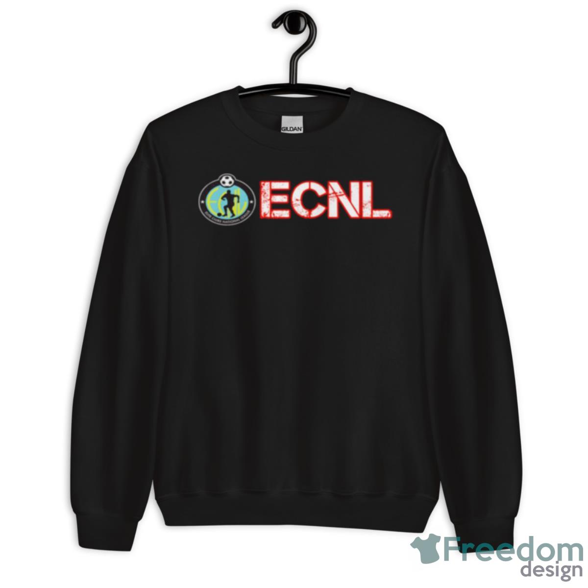 Ecnl Logo Text Shirt - Unisex Crewneck Sweatshirt Ecnl Logo Text Shirt - Unisex Crewneck Sweatshirt