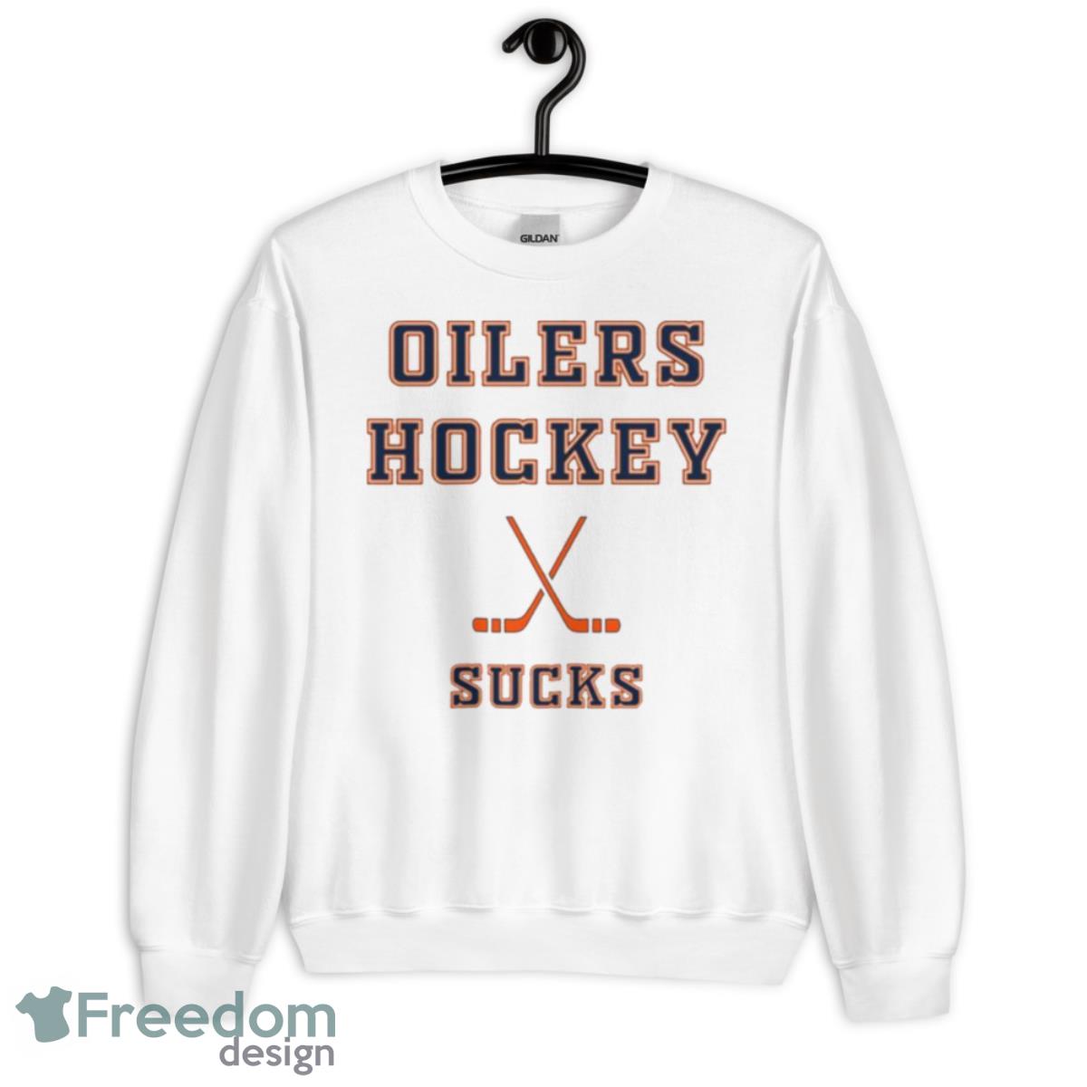 Edmonton Oilers Hockey Is Not GreaShirt - Unisex Heavy Blend Crewneck Sweatshirt