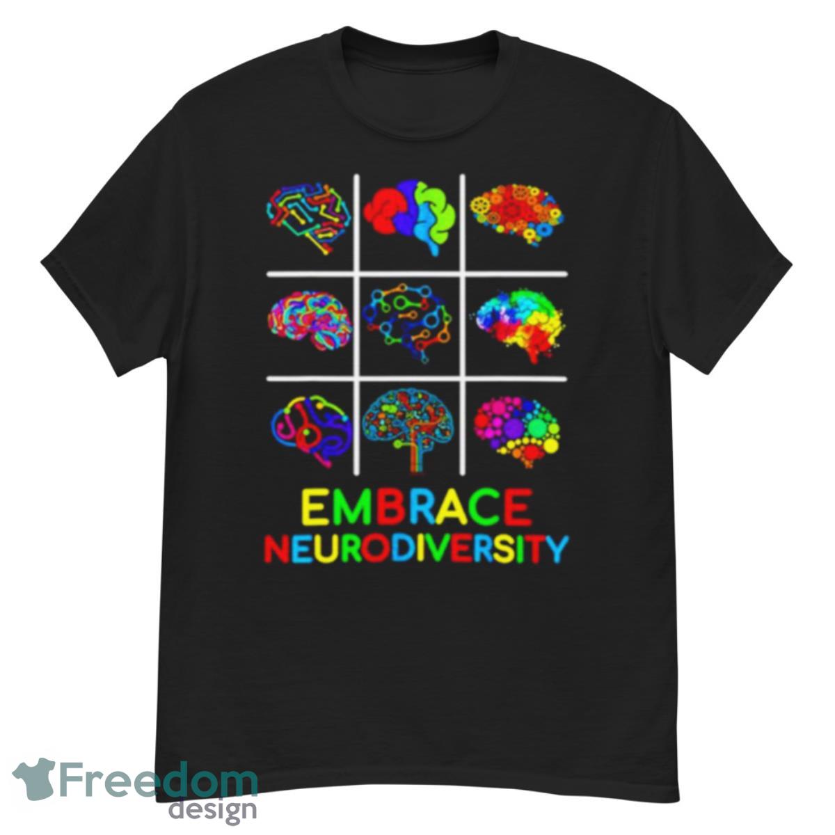 Embrace Neurodiversity Video Game Autism Awareness ASD Shirt - G500 Men’s Classic T-Shirt