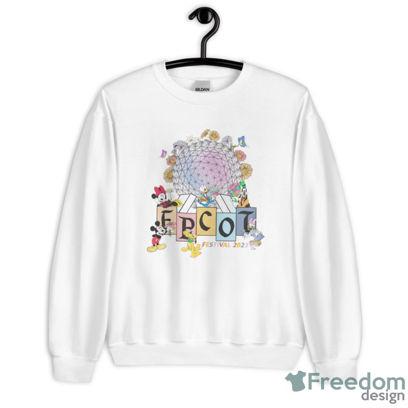 Epcot Flower And Garden Festival 2023 Shirt - Unisex Heavy Blend Crewneck Sweatshirt