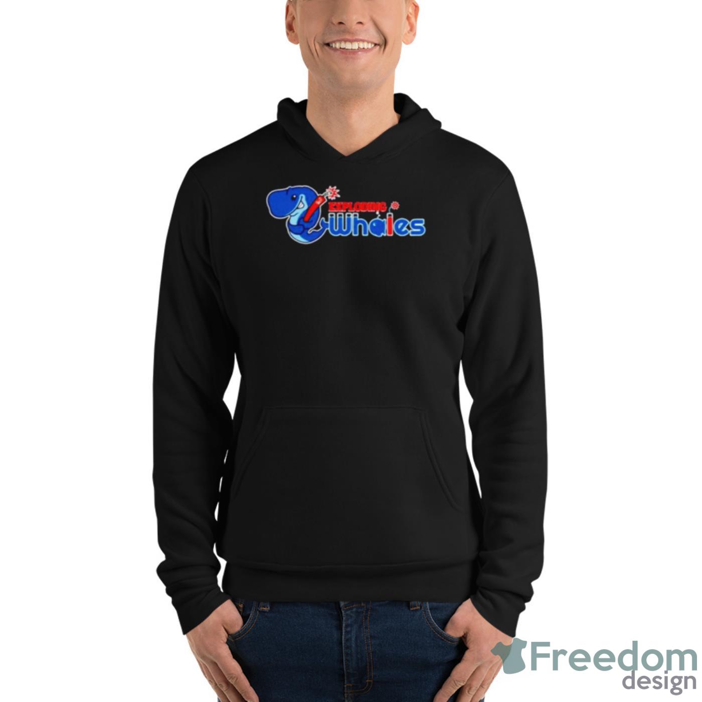 Eugene Emeralds Exploding Whales Shirt - Unisex Fleece Pullover Hoodie Eugene Emeralds Exploding Whales Shirt - Unisex Fleece Pullover Hoodie