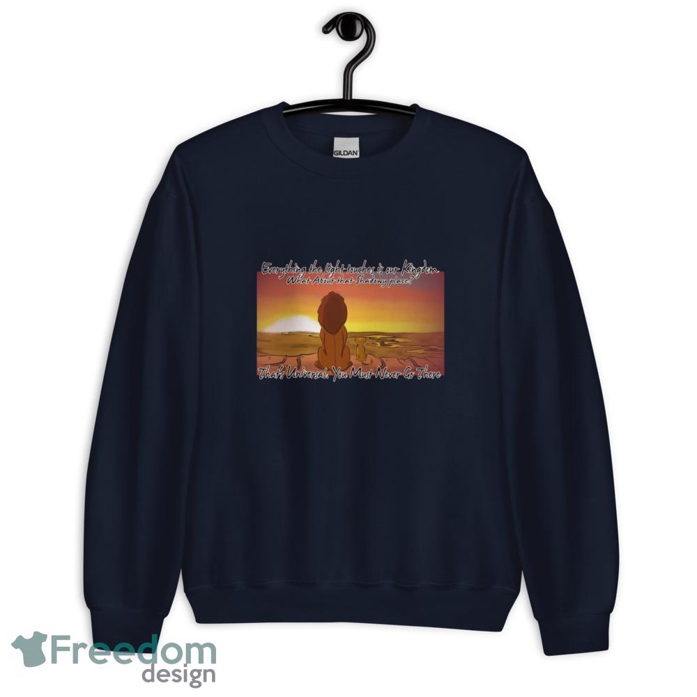 Everything the Light Touches T Shirt - Unisex Crewneck Sweatshirt-1 Everything the Light Touches T Shirt - Unisex Crewneck Sweatshirt-1