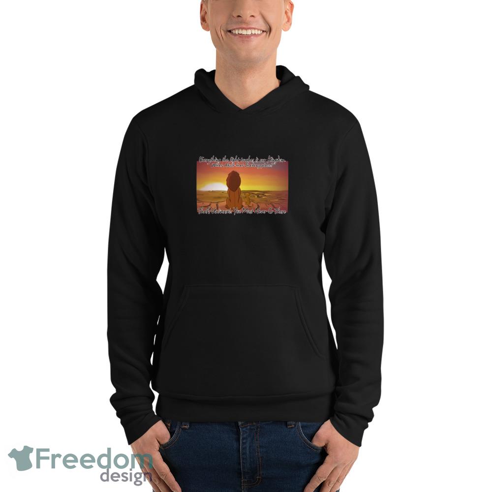 Everything the Light Touches T Shirt - Unisex Fleece Pullover Hoodie Everything the Light Touches T Shirt - Unisex Fleece Pullover Hoodie