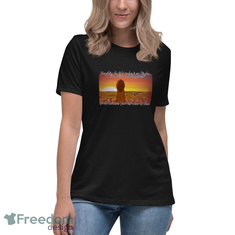 Everything the Light Touches T Shirt - Womens Relaxed Short Sleeve Jersey Tee Everything the Light Touches T Shirt - Womens Relaxed Short Sleeve Jersey Tee