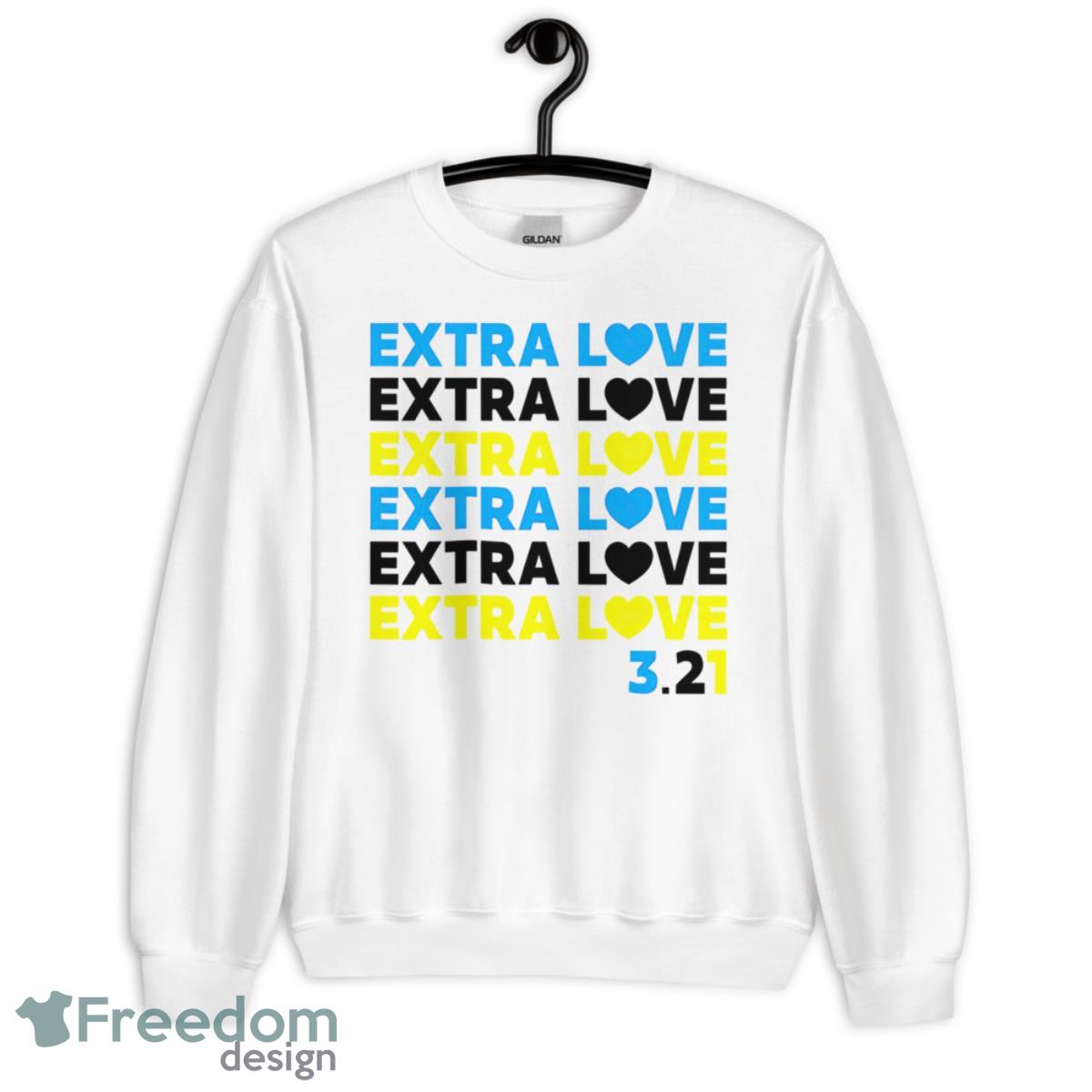 Extra Love Shirt - Unisex Heavy Blend Crewneck Sweatshirt