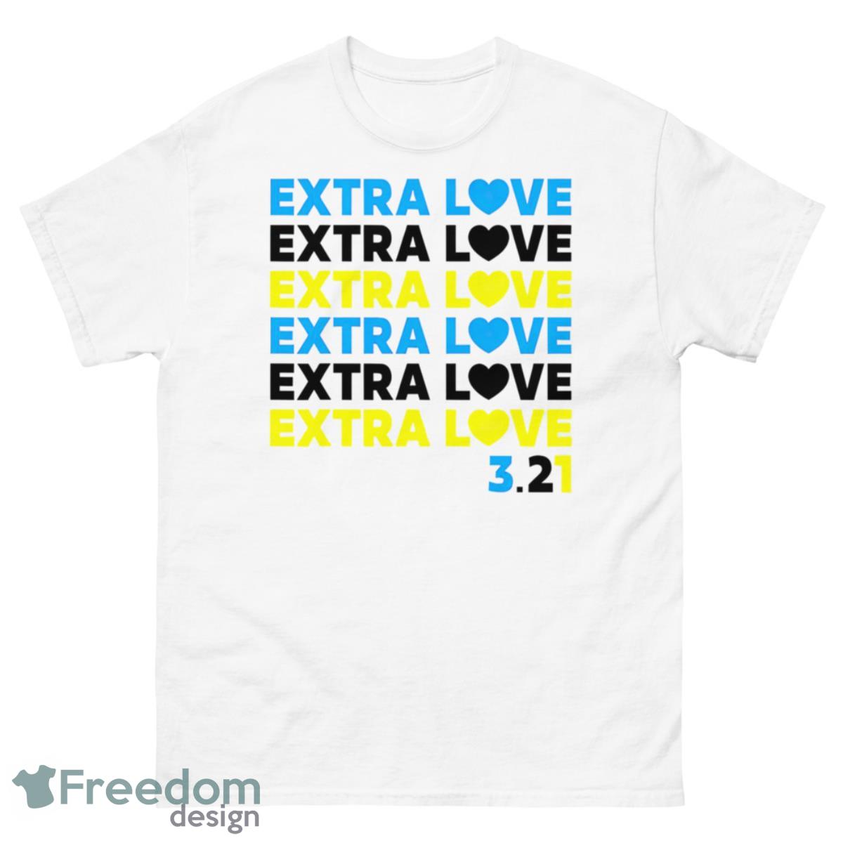 Extra Love Shirt - 500 Men’s Classic Tee Gildan