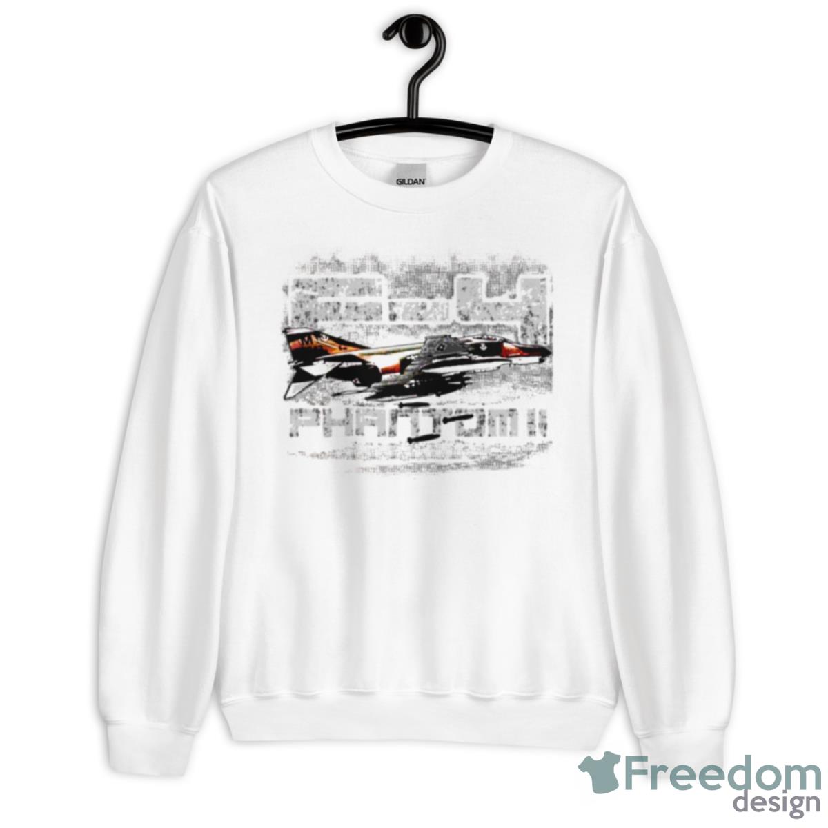 F 4 Phantom Ii Military Aircraft Shirt - Unisex Heavy Blend Crewneck Sweatshirt