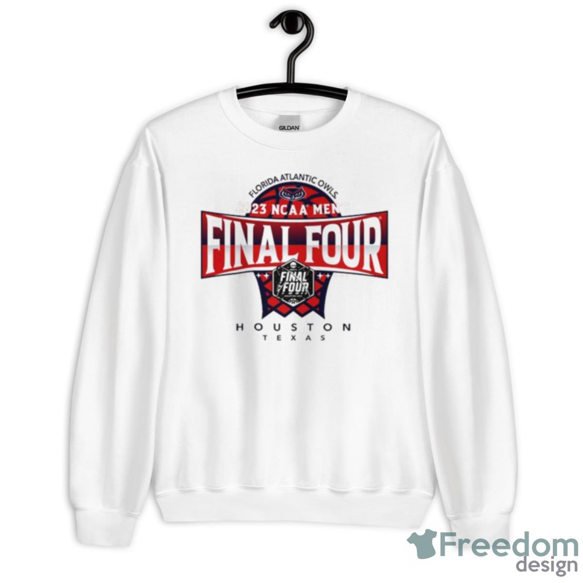 FAU Owls 2023 NCAA Men’s Basketball Tournament March Madness Final Four Shirt - Unisex Heavy Blend Crewneck Sweatshirt