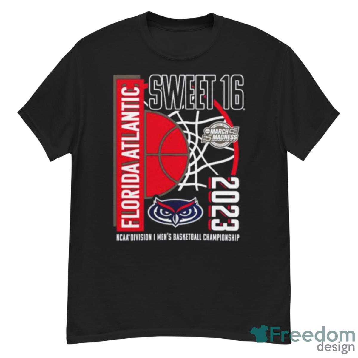 FAU Owls 2023 NCAA Men’s Basketball Tournament March Madness Sweet 16 Shirt - G500 Men’s Classic T-Shirt