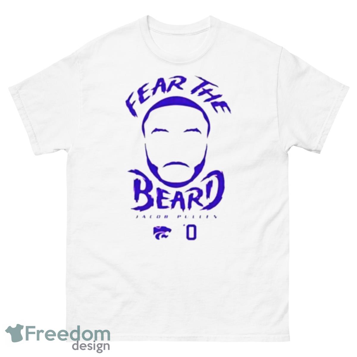 Fear The Beard Jacob Pullen Kansas State Wildcats Shirt - 500 Men’s Classic Tee Gildan