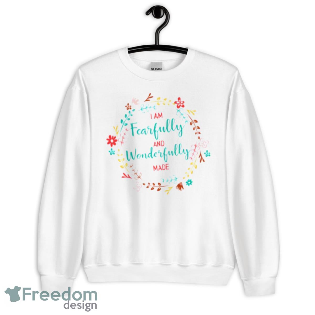 Fearfully And Wonderfully Made Shirt - Unisex Heavy Blend Crewneck Sweatshirt