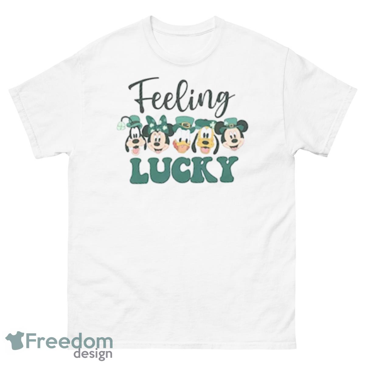 Feeling Lucky Disney Squad Saint Patrick’s Day Shirt - 500 Men’s Classic Tee Gildan