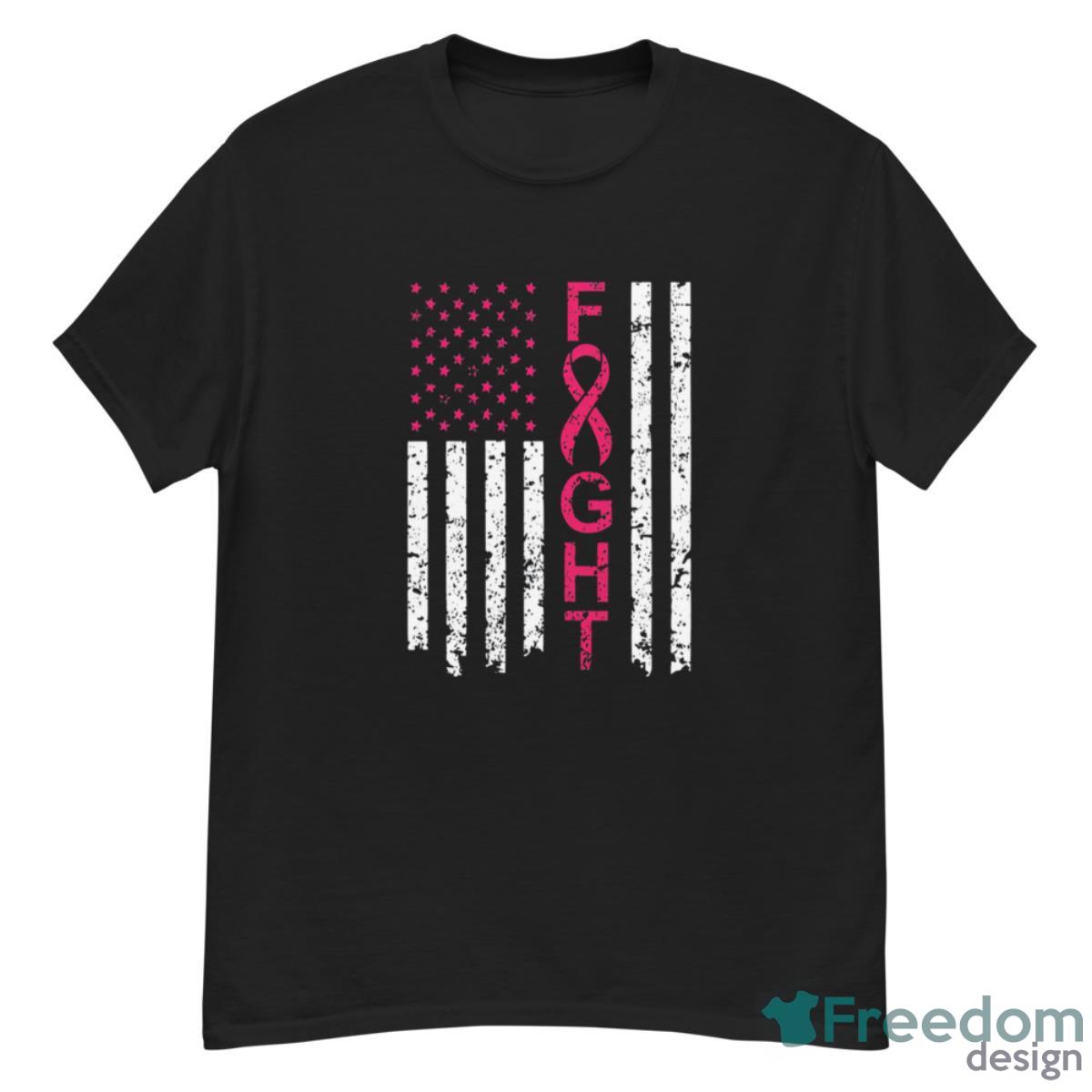 Fight cancer america flag Shirt - G500 Men’s Classic T-Shirt