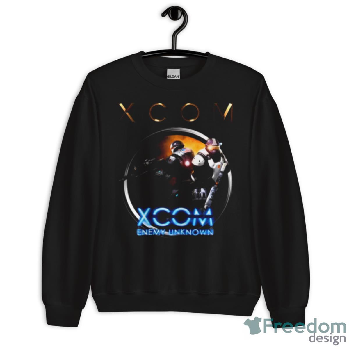 Fight Like Warriors Emeny Unknown Xcom Shirt image Fight Like Warriors Emeny Unknown Xcom Shirt - Unisex Crewneck Sweatshirt