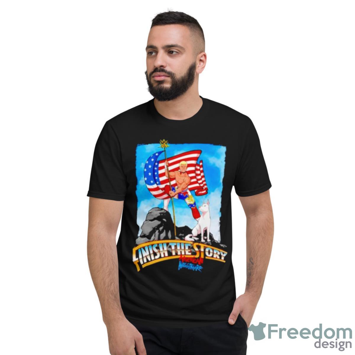 Finish The Story American Nightmare Shirt - Short Sleeve T-Shirt