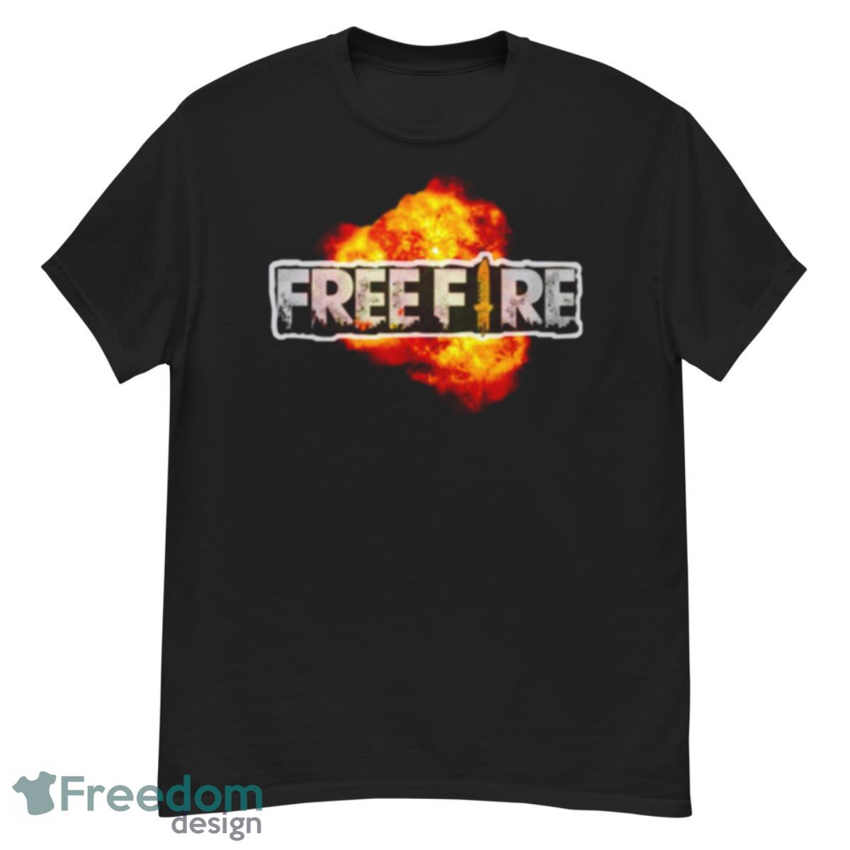 Fire Logo Graphic Garena Free Fire Shirt Freedomdesign