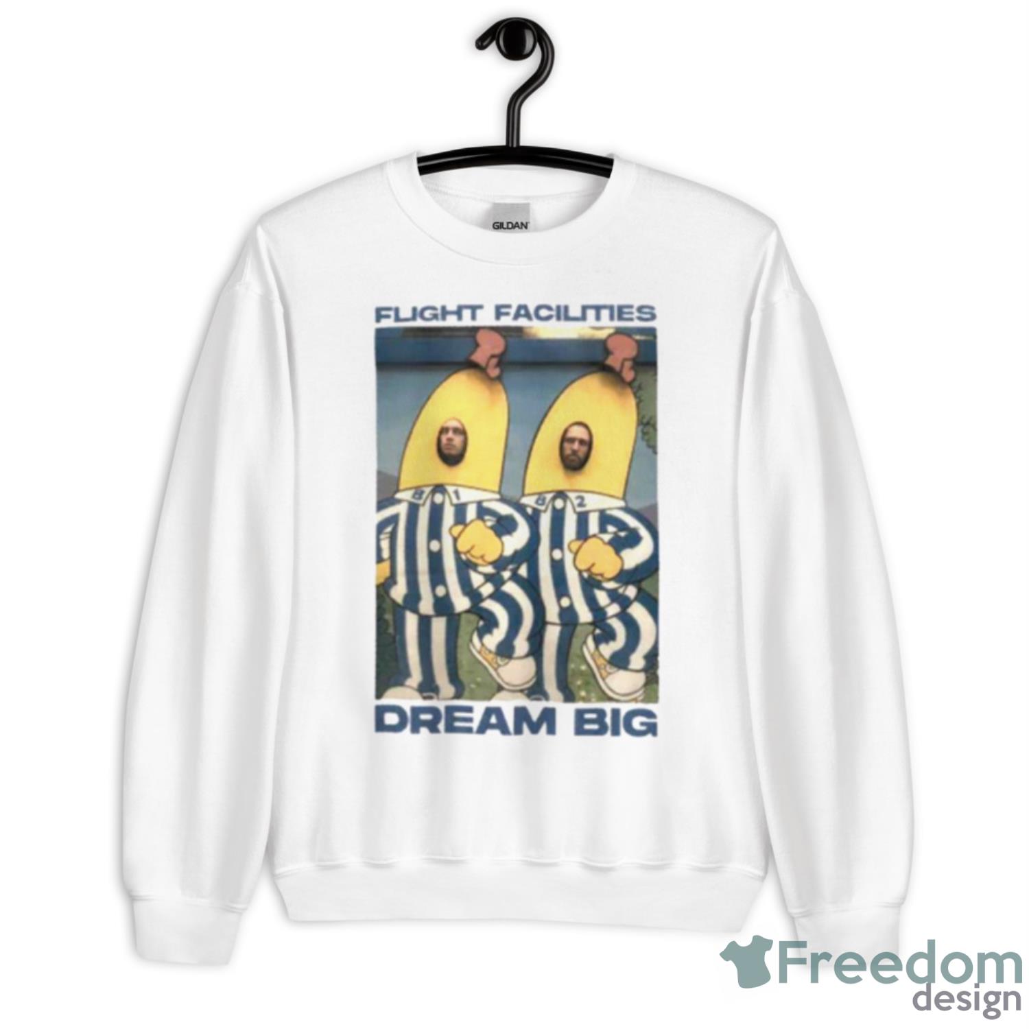 Flight Facilities Banana Dream Big Shirt - Unisex Heavy Blend Crewneck Sweatshirt