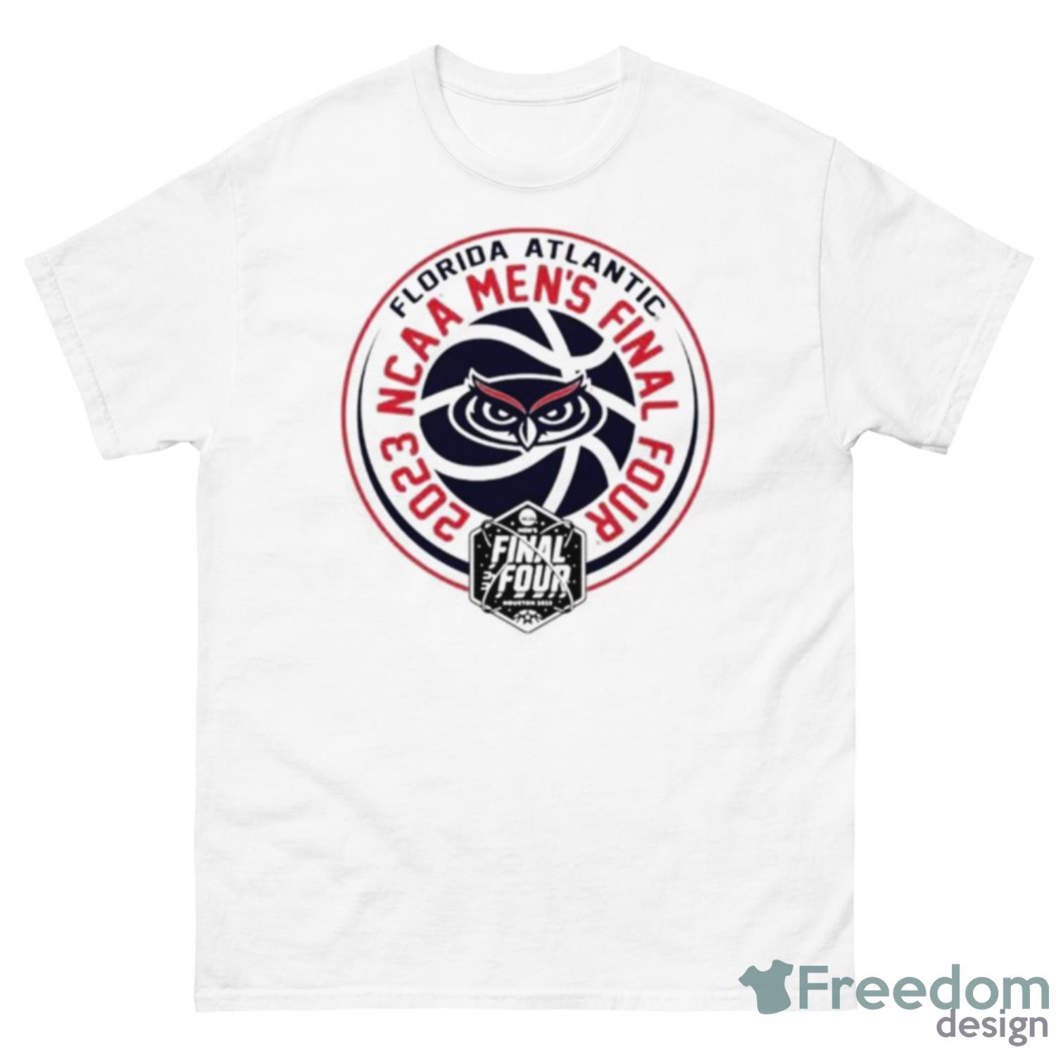 Florida Atlantic Owls 2023 NCAA Men’s Basketball Final Four Logo Shirt - 500 Men’s Classic Tee Gildan