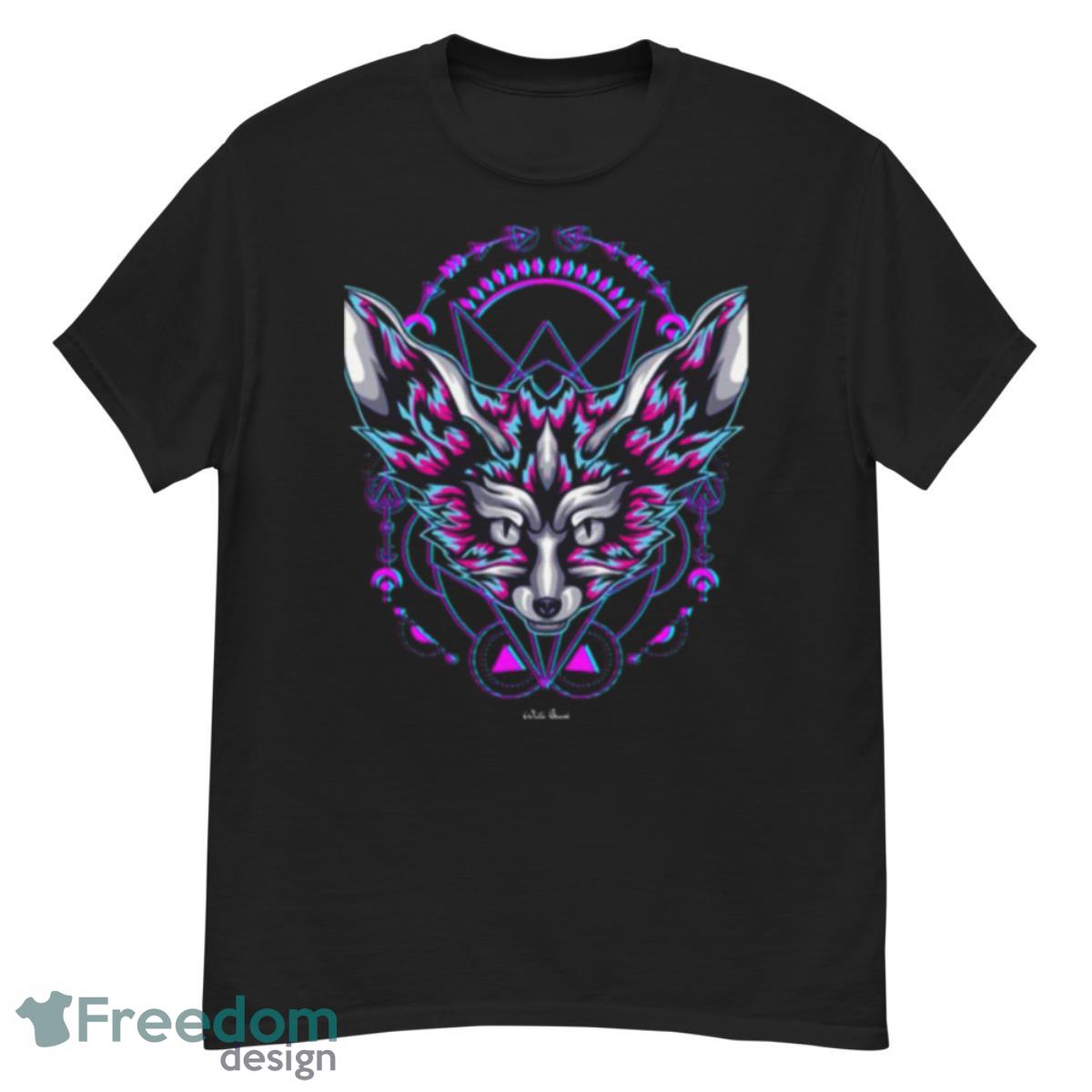 Fox Glitch Pop Art Shirt - G500 Men’s Classic T-Shirt
