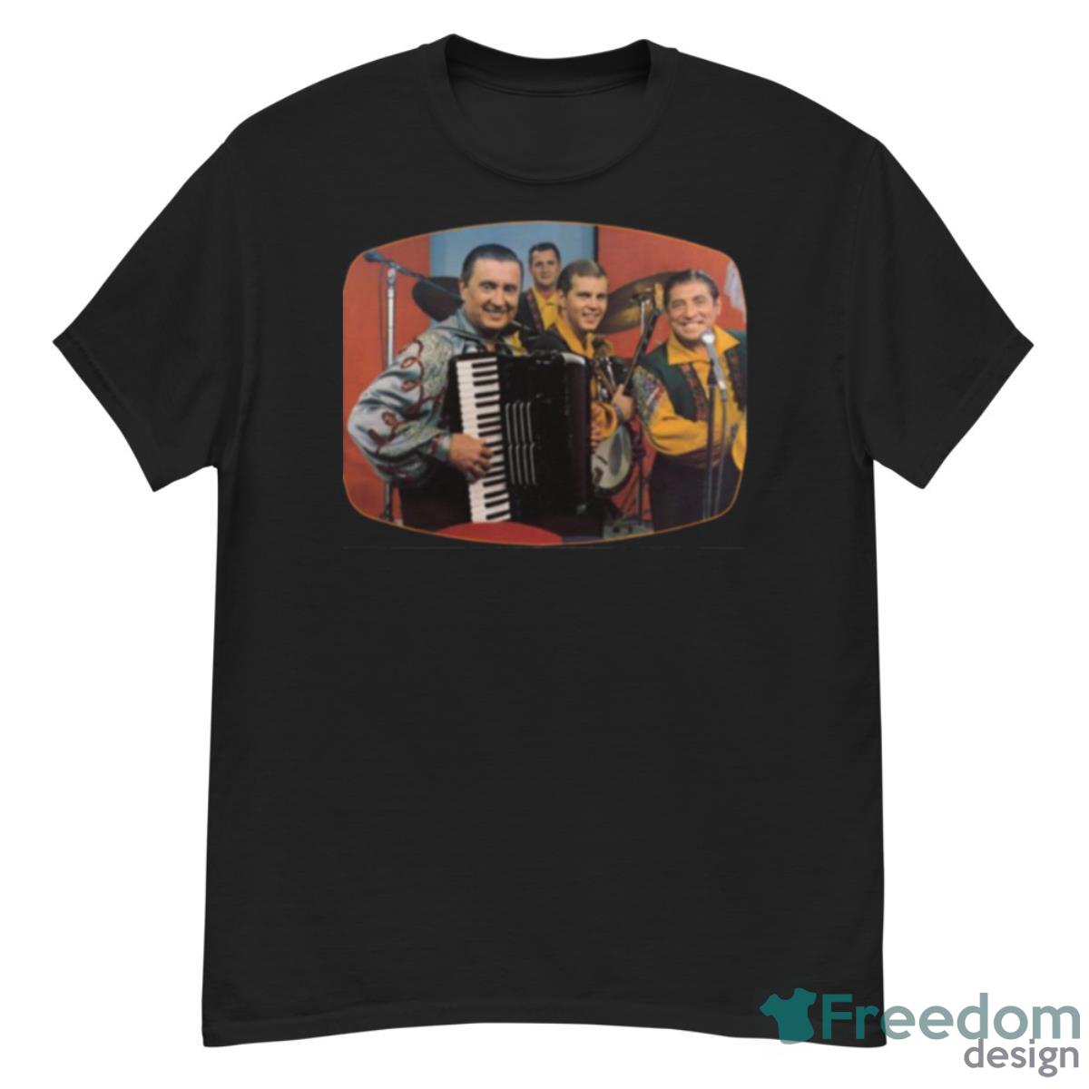 Frankie Yankovic And Band Members Color Photo 1960s Shirt - G500 Men’s Classic T-Shirt Frankie Yankovic And Band Members Color Photo 1960s Shirt - G500 Men’s Classic T-Shirt