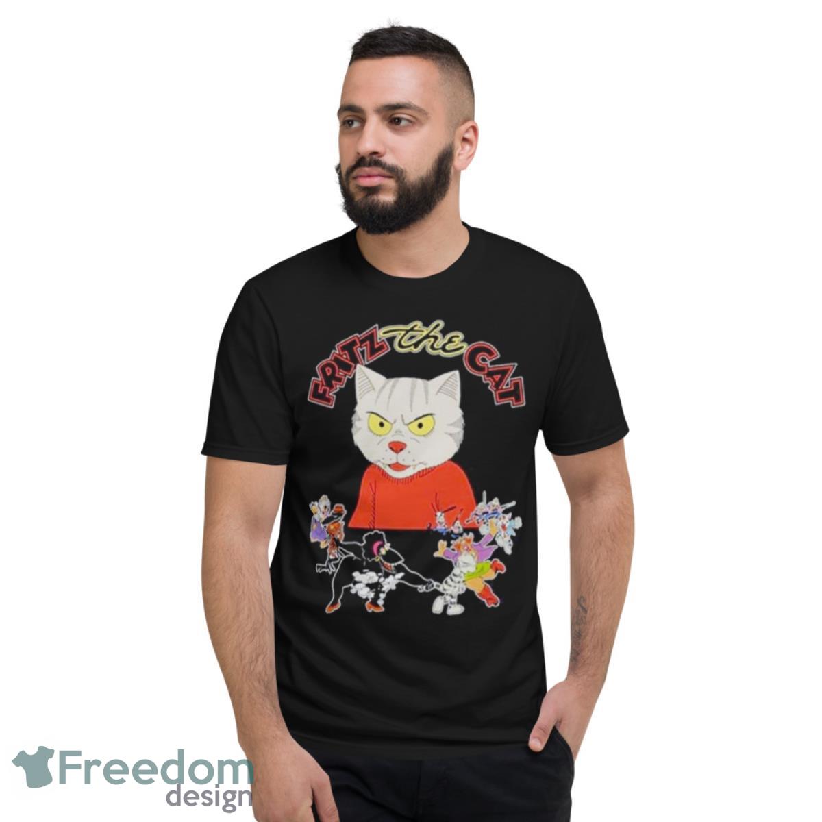 Fritz The Cat Movie Characters Shirt - Short Sleeve T-Shirt