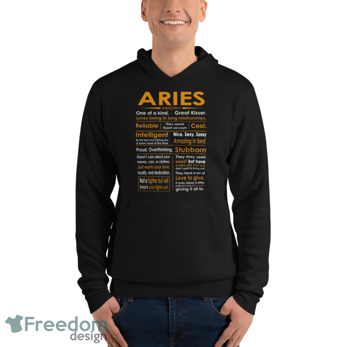 Funny Aries Zodiac Sign Shirt - Unisex Fleece Pullover Hoodie Funny Aries Zodiac Sign Shirt - Unisex Fleece Pullover Hoodie