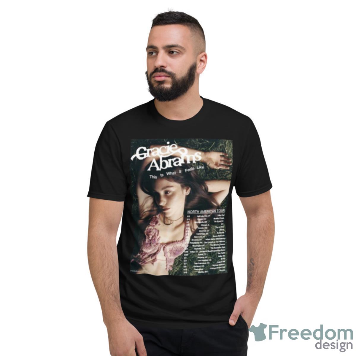 Funny Gifts For Gracie Abrams American Tour Indies Vintage 80s 90s Goth Shirt - Short Sleeve T-Shirt