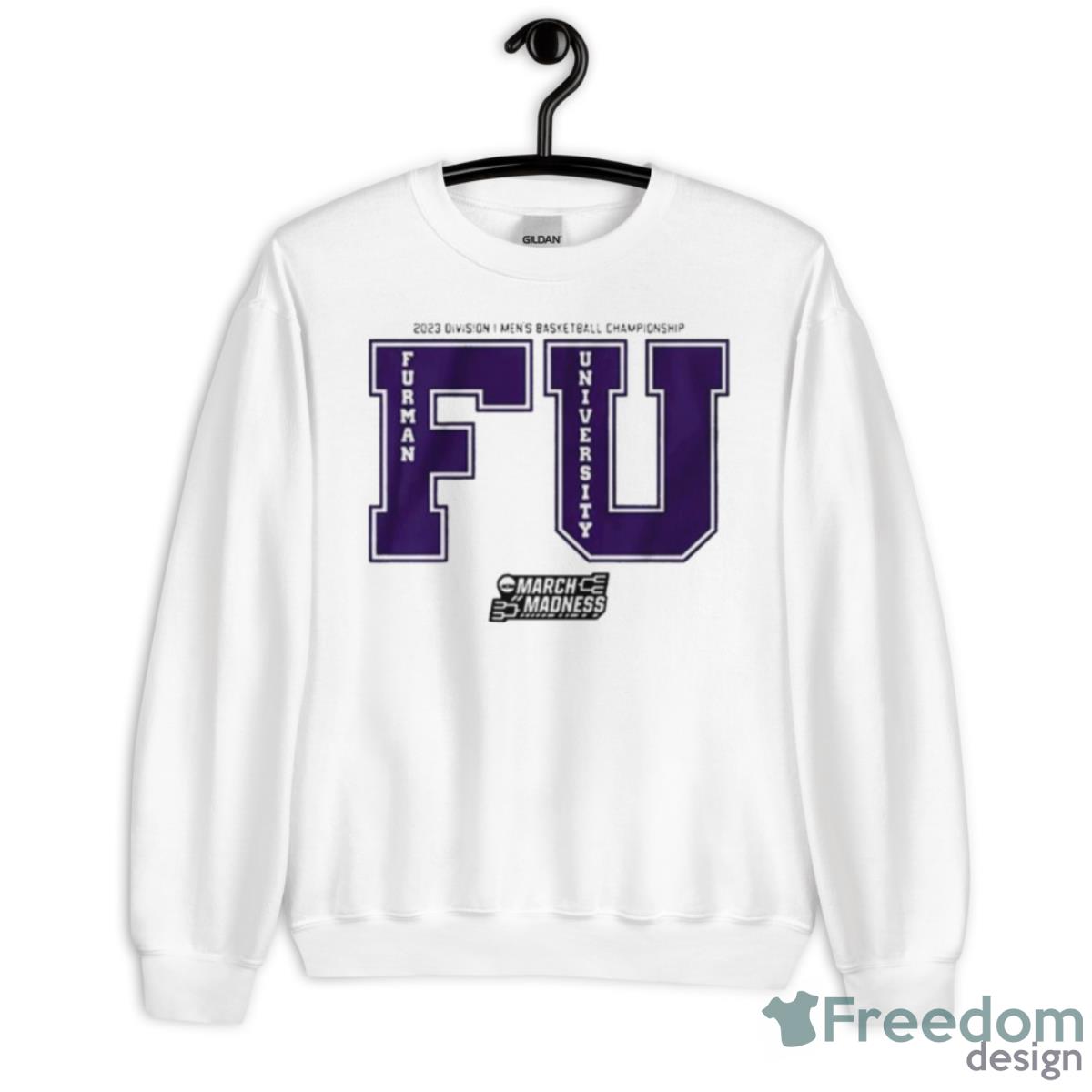 Furman University 2023 Division I Men’s Basketball Championship Shirt - Unisex Heavy Blend Crewneck Sweatshirt