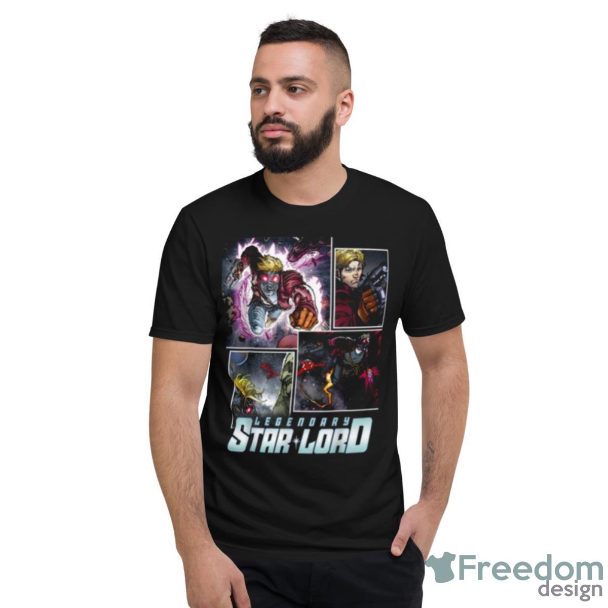 Galaxy Collage Marvel The Guardians Of The Galaxy Shirt - Short Sleeve T-Shirt