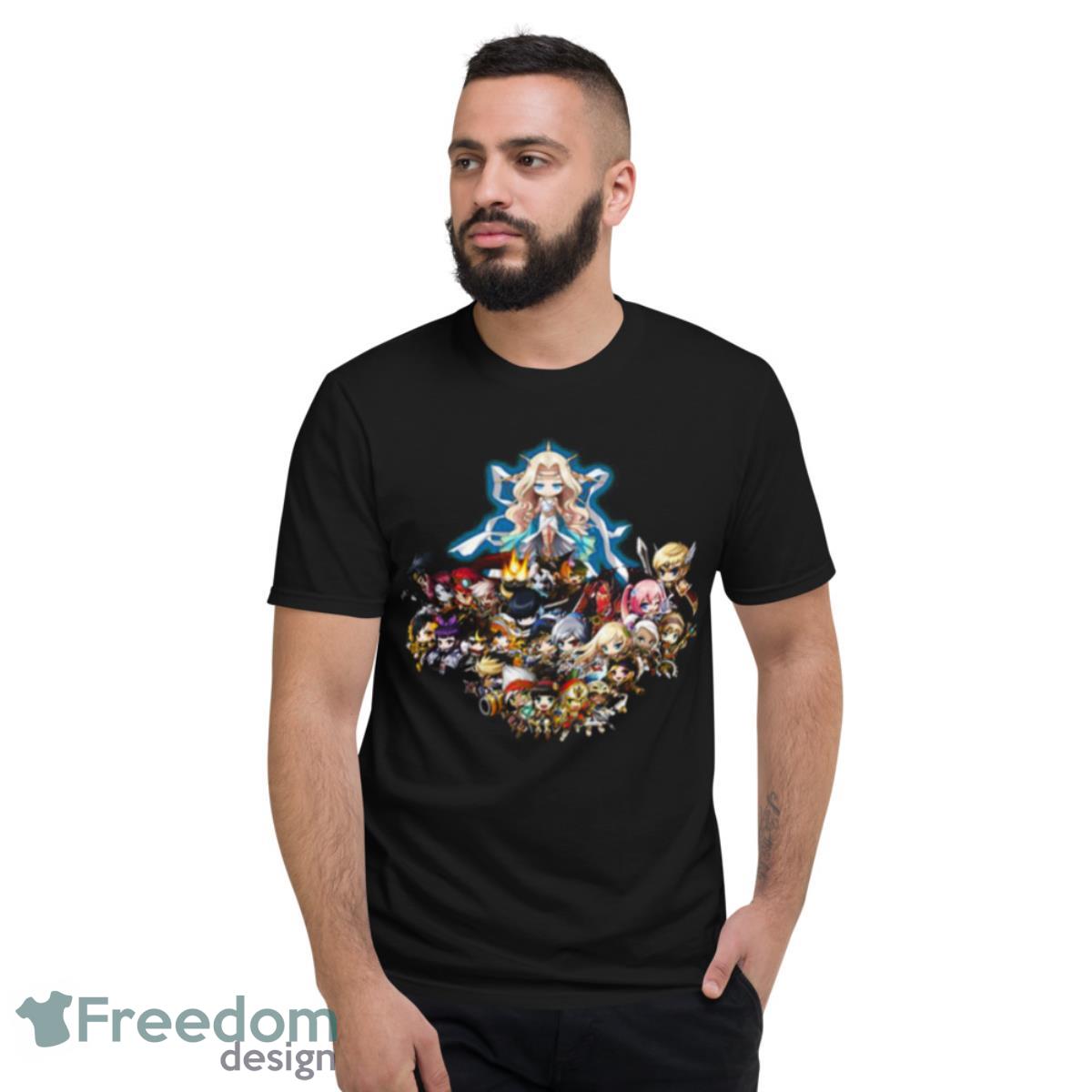 Game All Characters Design Maplestory Shirt - Short Sleeve T-Shirt