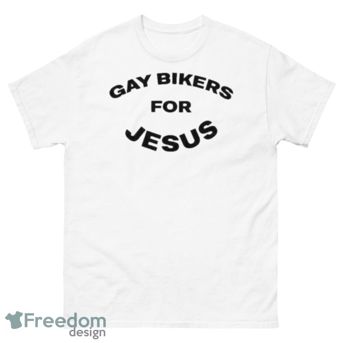 Gay Bikers For Jesus Shirt - 500 Men’s Classic Tee Gildan