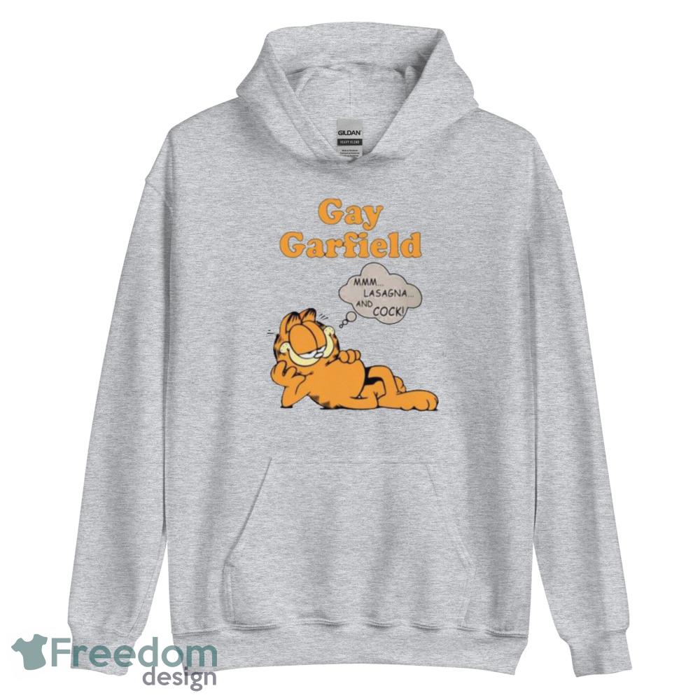 Gay Garfield Mmm Lasagna And Cock Unisex Shirt - Unisex Heavy Blend Hooded Sweatshirt Gay Garfield Mmm Lasagna And Cock Unisex Shirt - Unisex Heavy Blend Hooded Sweatshirt