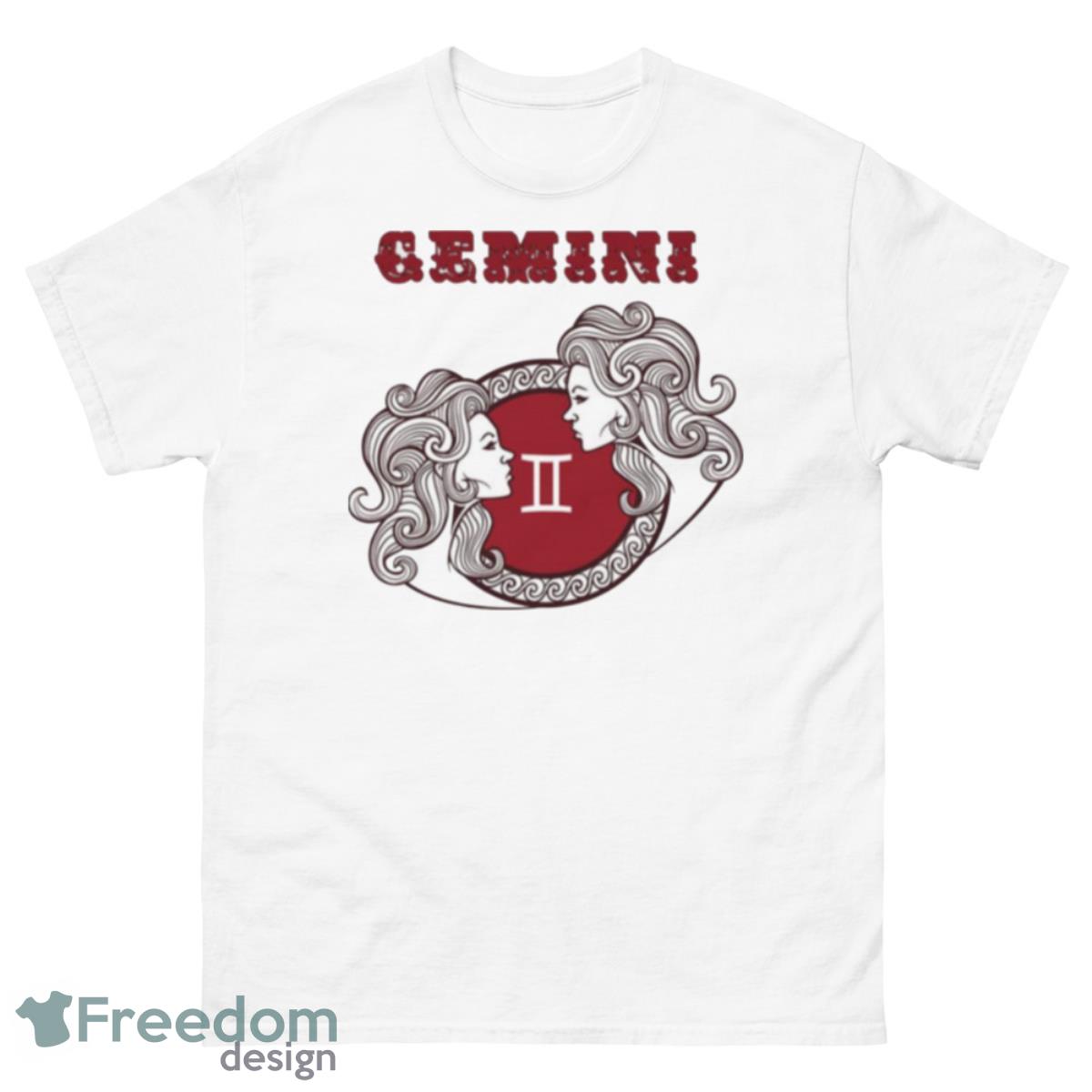 Gemini May 21st To June 20th Zodiac Sign Shirt - 500 Men’s Classic Tee Gildan