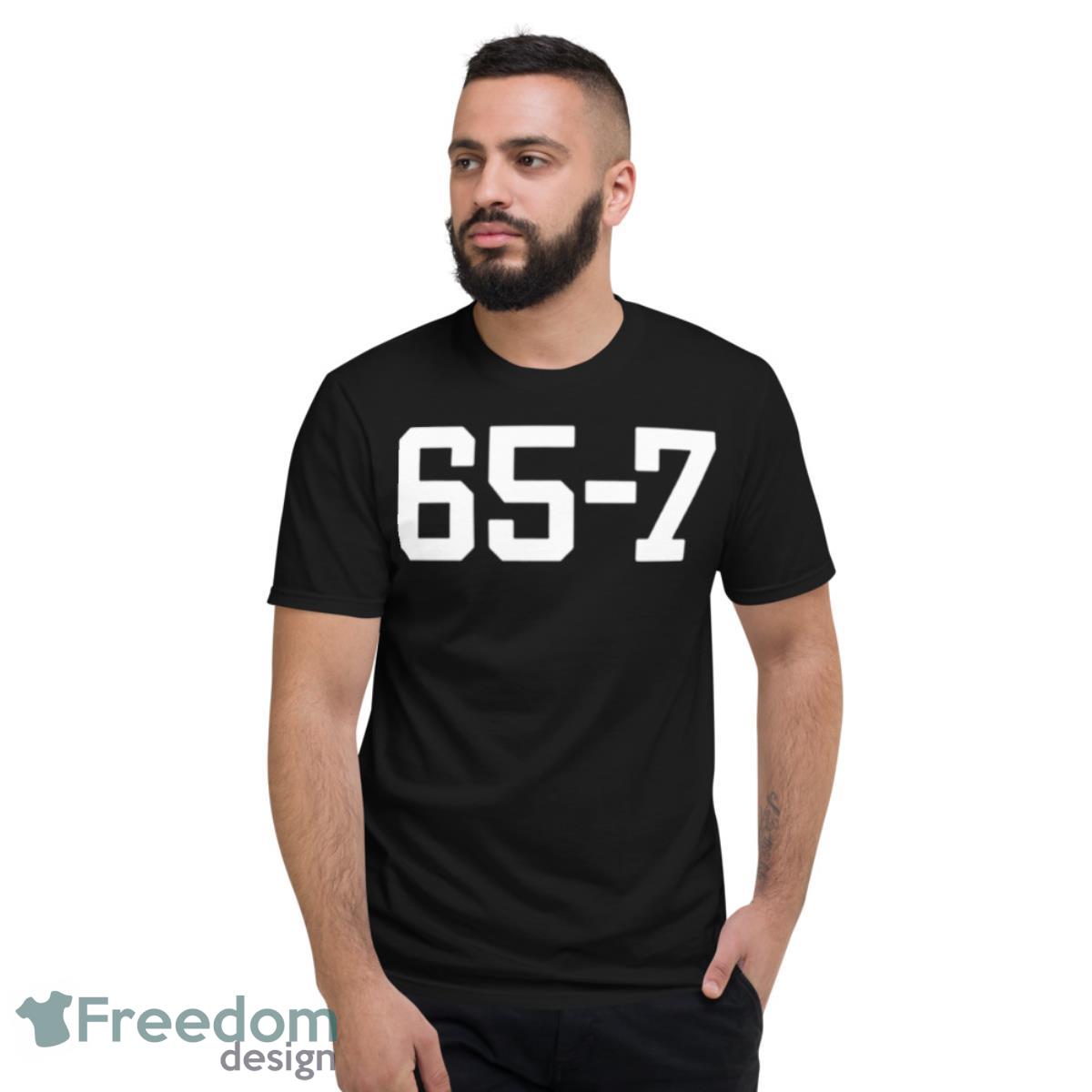Georgia Bulldog Chris Kirk Wearing 65 7 Shirt - Short Sleeve T-Shirt