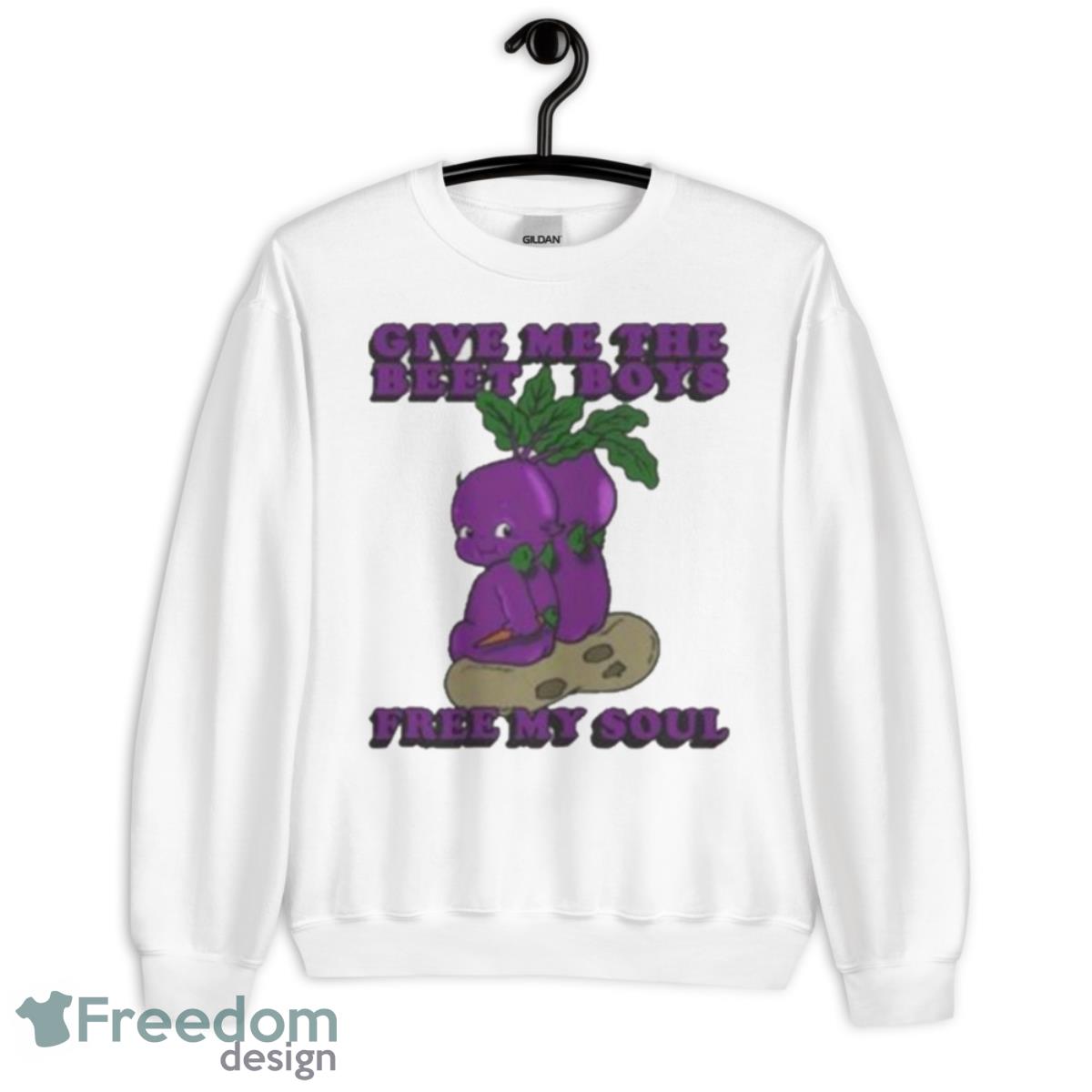 Give Me The Beat Boys And Free My Soul Shirt - Unisex Heavy Blend Crewneck Sweatshirt