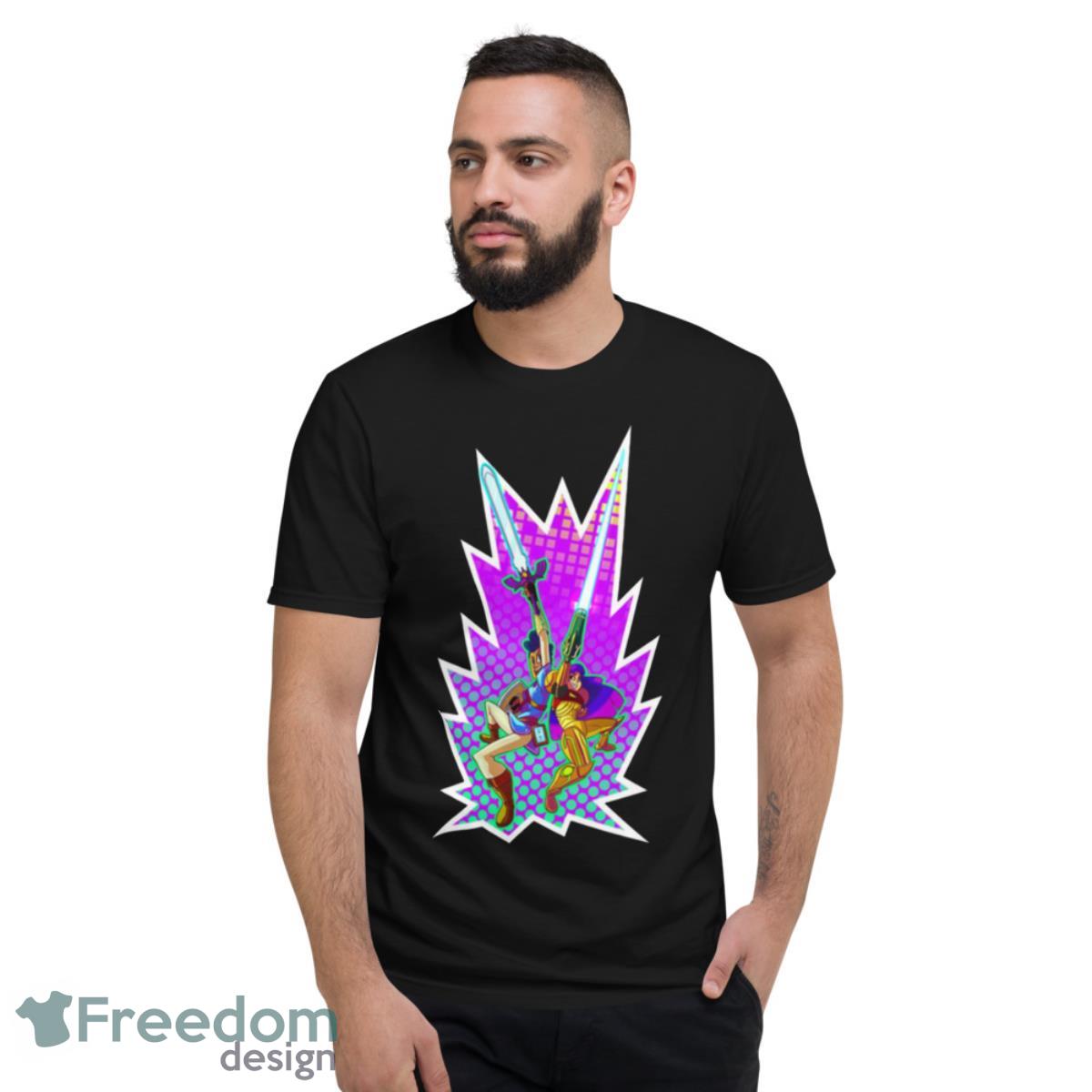 Glitch Techs Cosplay Cartoon Design Shirt - Short Sleeve T-Shirt