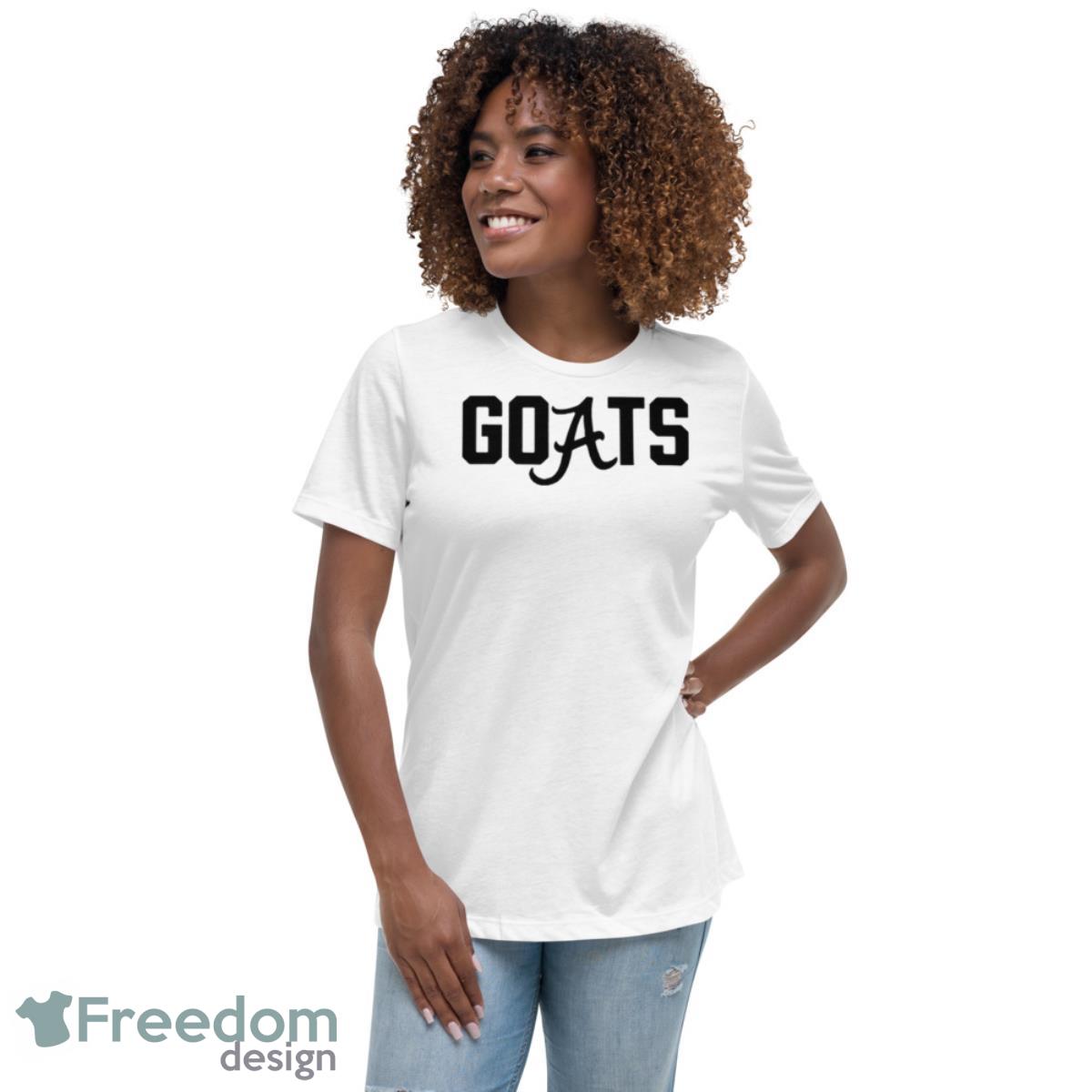 Goats Killing Our Way Through The Sec In 23 Shirt - Womens Relaxed Short Sleeve Jersey Tee Goats Killing Our Way Through The Sec In 23 Shirt - Womens Relaxed Short Sleeve Jersey Tee