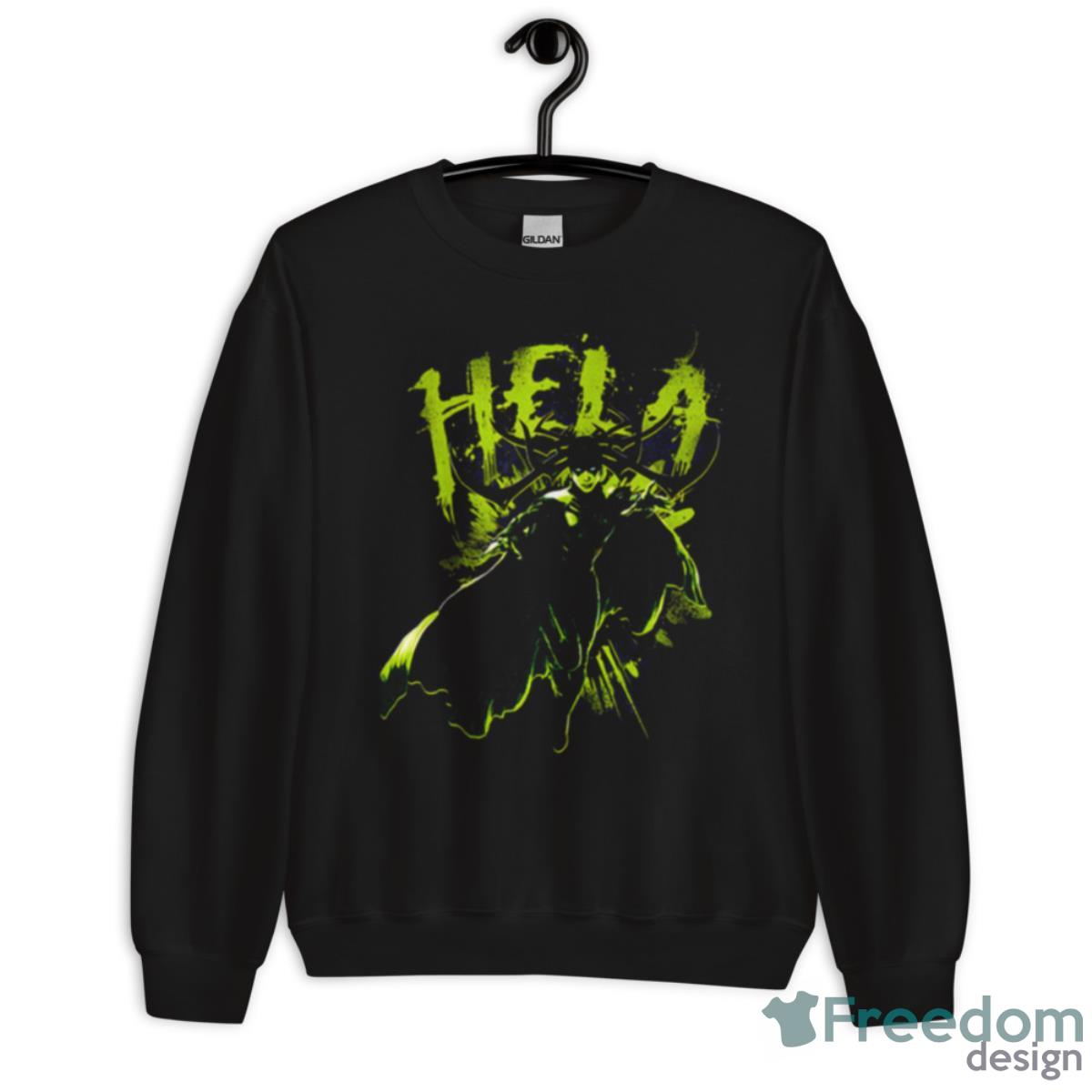 God Of Death Hela Marvel Villain Shirt image God Of Death Hela Marvel Villain Shirt - Unisex Crewneck Sweatshirt