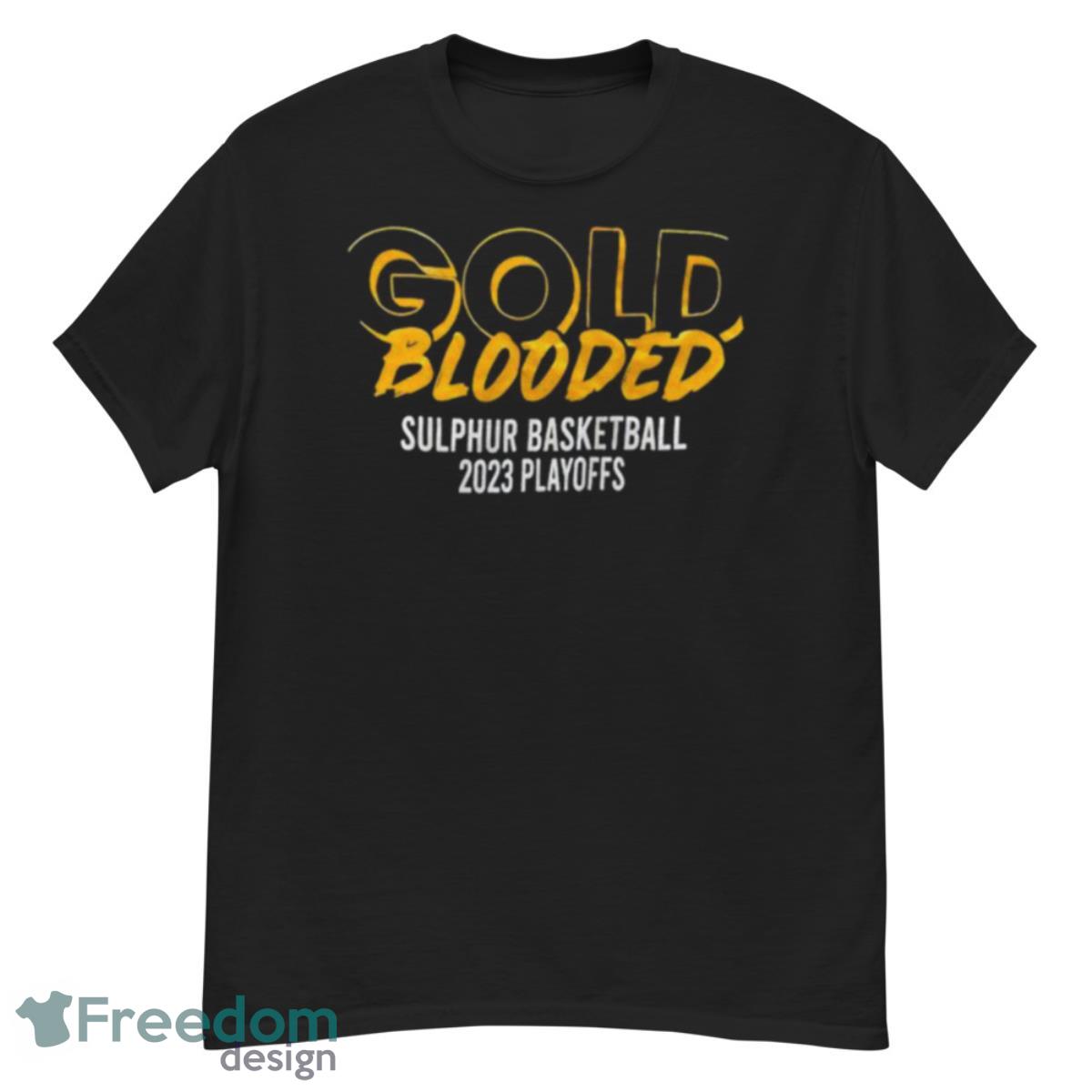 Gold Blooded Sulphur Basketball 2023 Playoff Shirt - G500 Men’s Classic T-Shirt