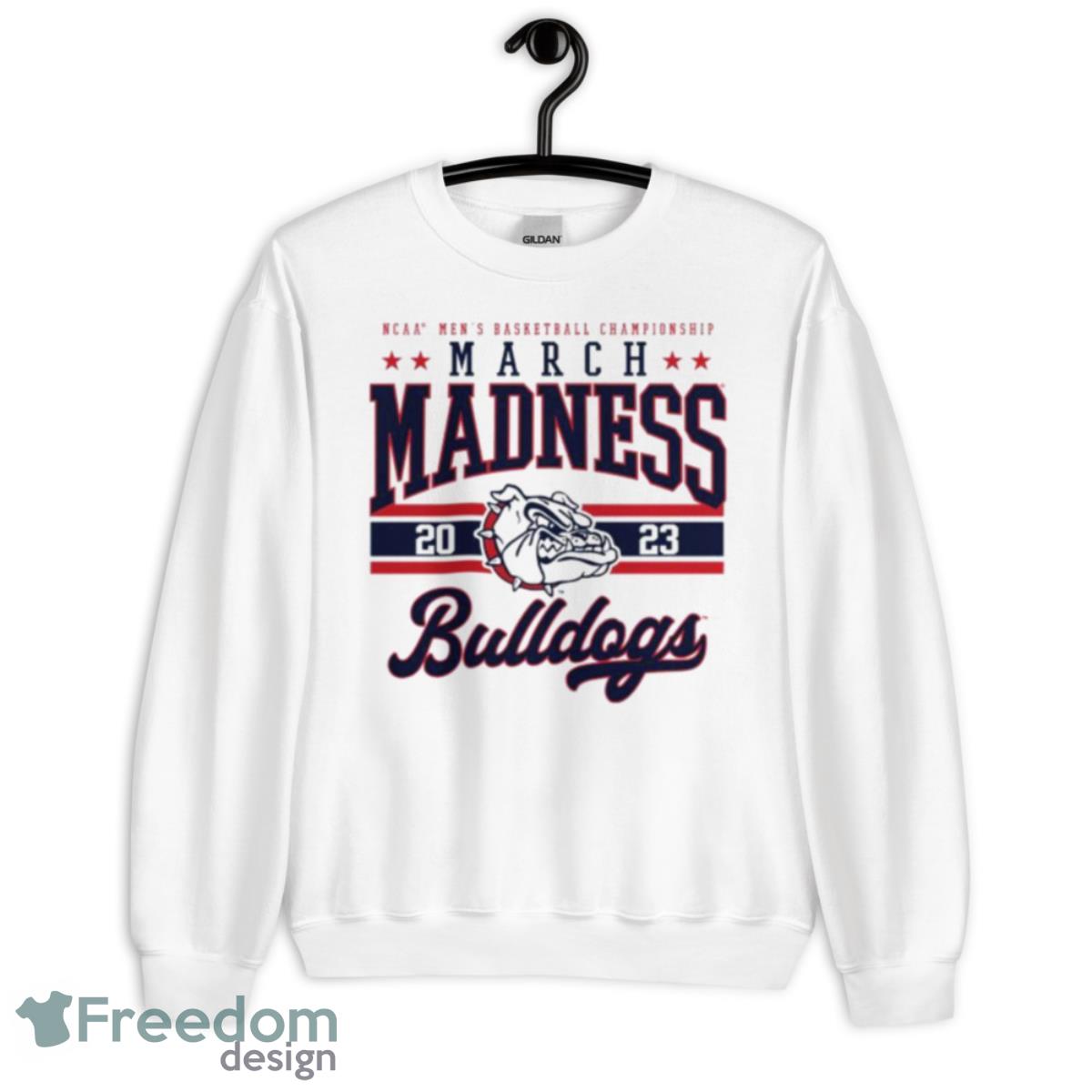 Gonzaga Bulldogs 2023 NCAA Men’s Basketball Tournament March Madness Shirt - Unisex Heavy Blend Crewneck Sweatshirt