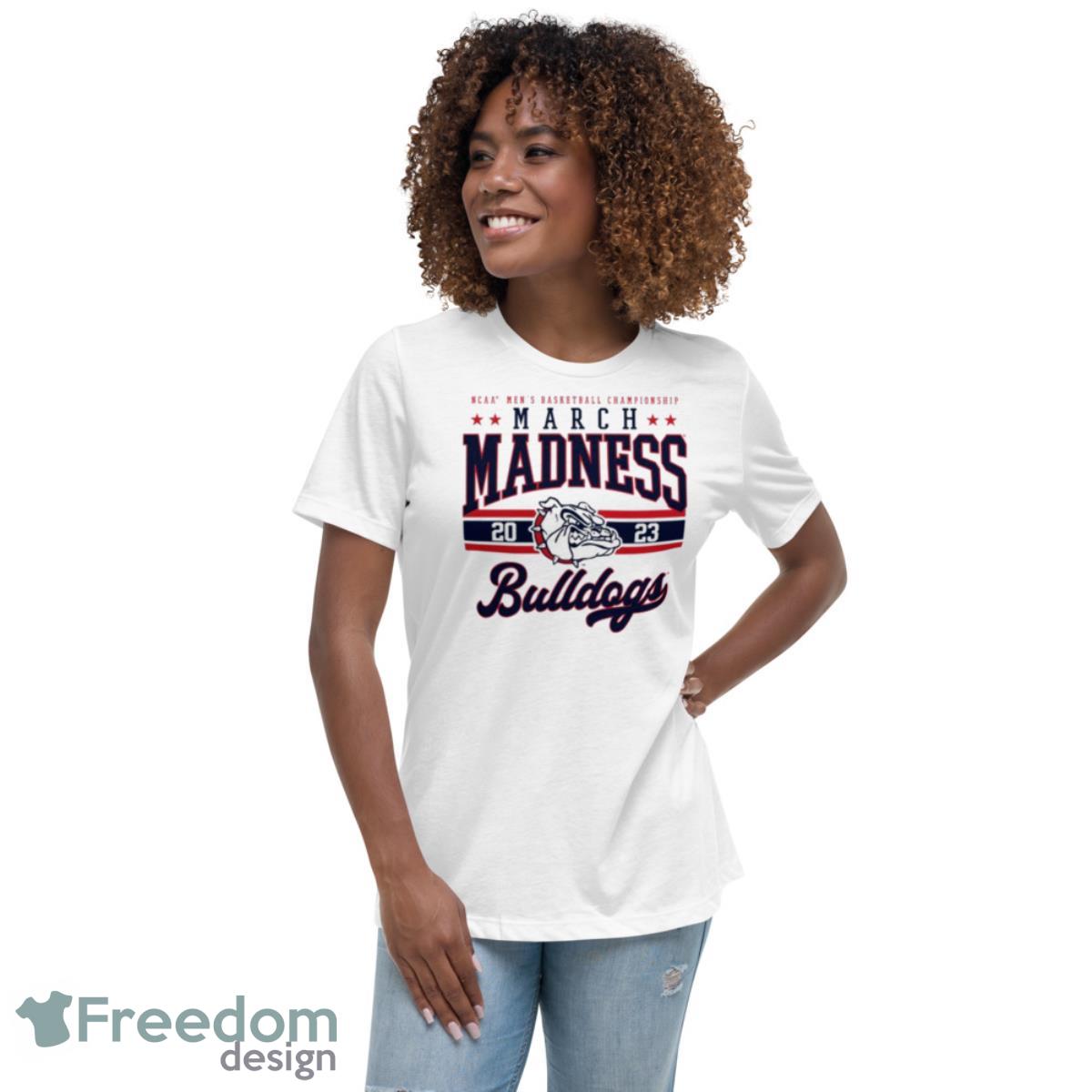 Gonzaga Bulldogs 2023 NCAA Men’s Basketball Tournament March Madness Shirt - Womens Relaxed Short Sleeve Jersey Tee Gonzaga Bulldogs 2023 NCAA Men’s Basketball Tournament March Madness Shirt - Womens Relaxed Short Sleeve Jersey Tee